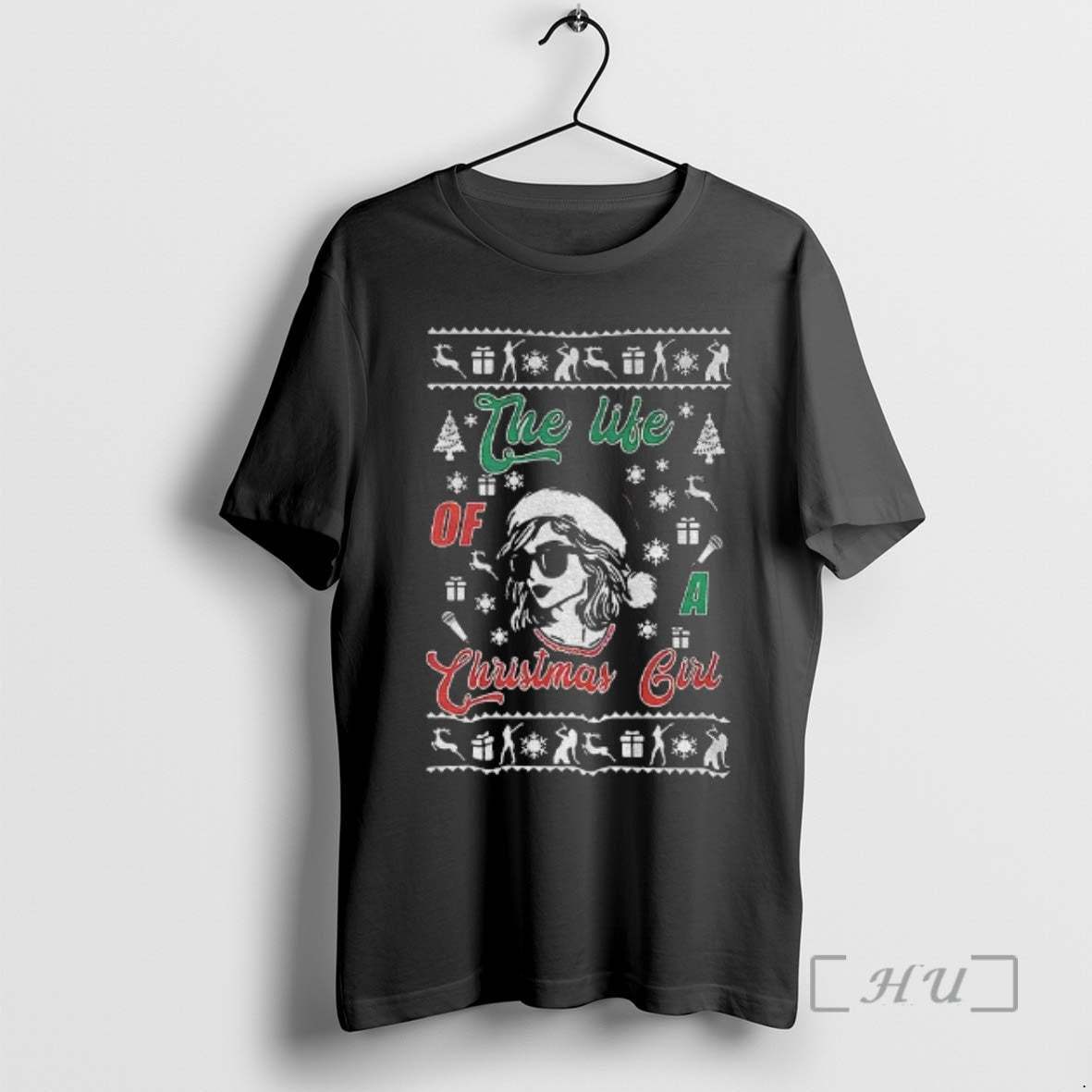 Officials Taylor The Life Of A Christmas Girl Merry Christmas 2025 Premium T Shirts Sweater - T-Shirt, Sweatshirt, Hoodie