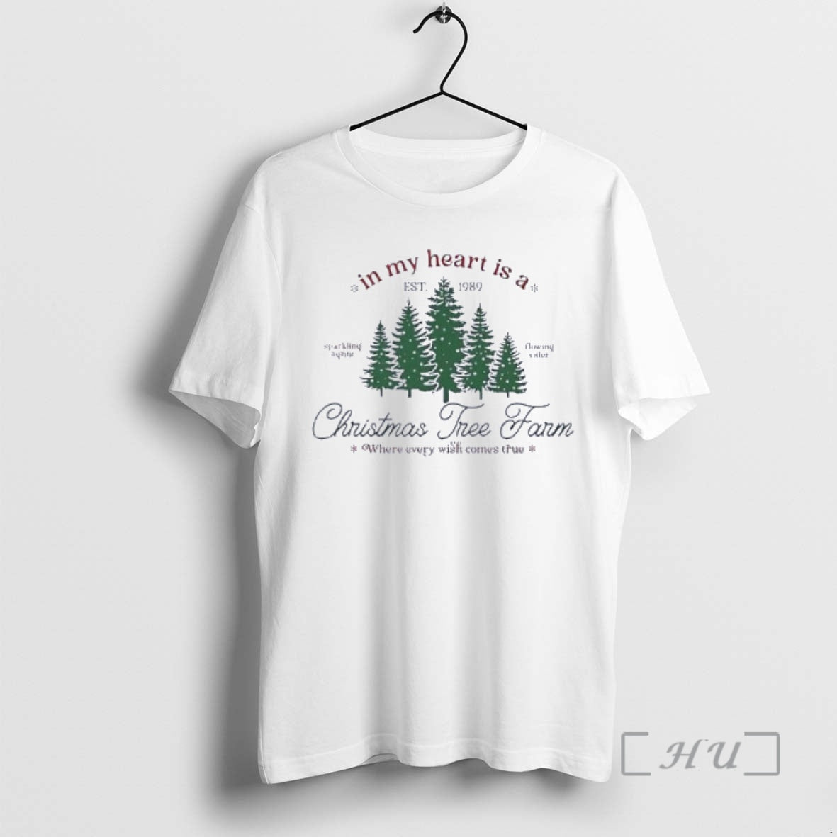 Officials Taylor In My Heart Is A Christmas Tree Farm Where Every Wish Comes True - T-Shirt, Sweatshirt, Hoodie