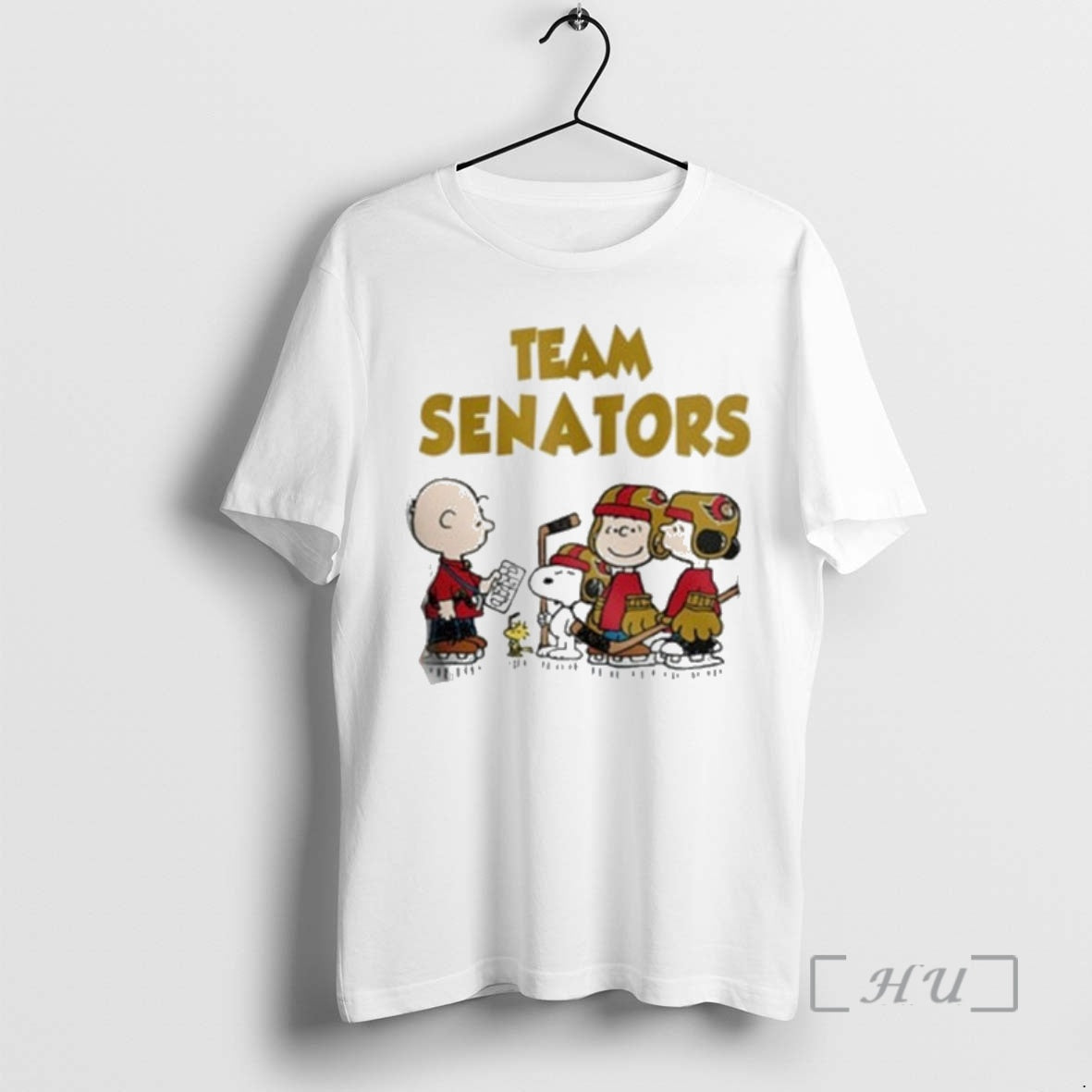 Officials Team Ottawa Senators Peanuts Hockey - T-Shirt, Sweatshirt, Hoodie
