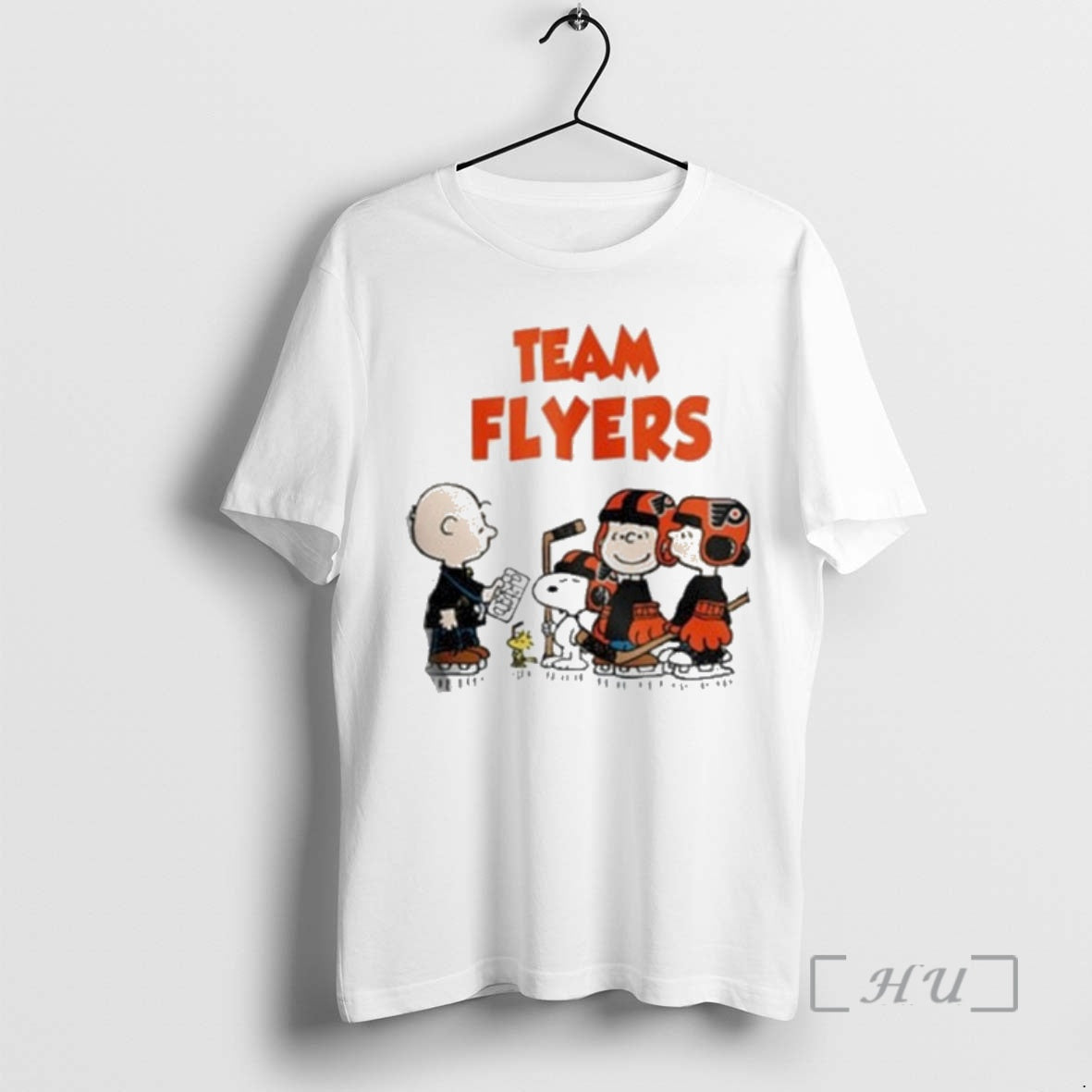 Officials Team Philadelphia Flyers Peanuts Hockey - T-Shirt, Sweatshirt, Hoodie