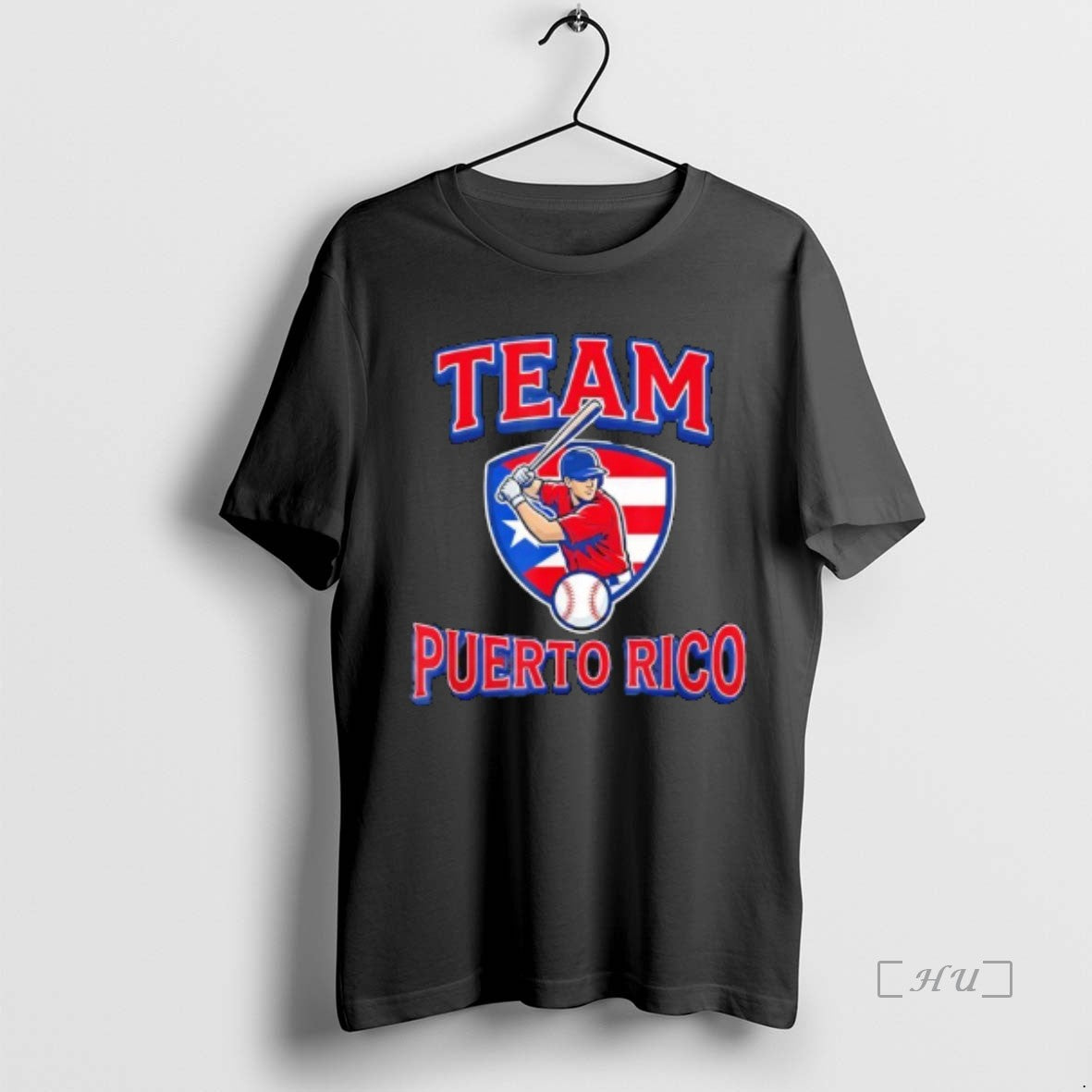 Officials Team Puerto Rico Baseball Flag Patriotic - T-Shirt, Sweatshirt, Hoodie