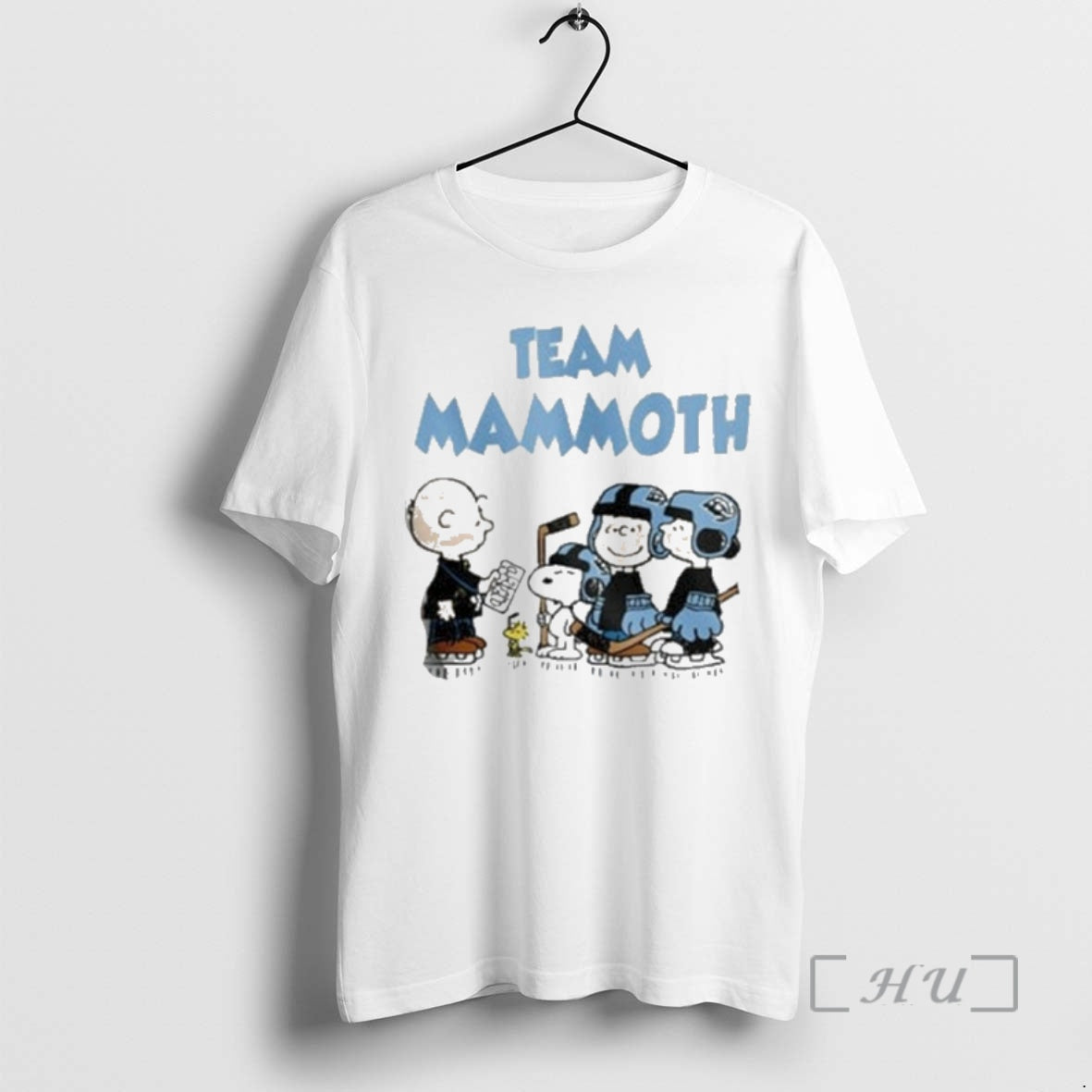 Officials Team Utah Mammoth Peanuts Hockey - T-Shirt, Sweatshirt, Hoodie
