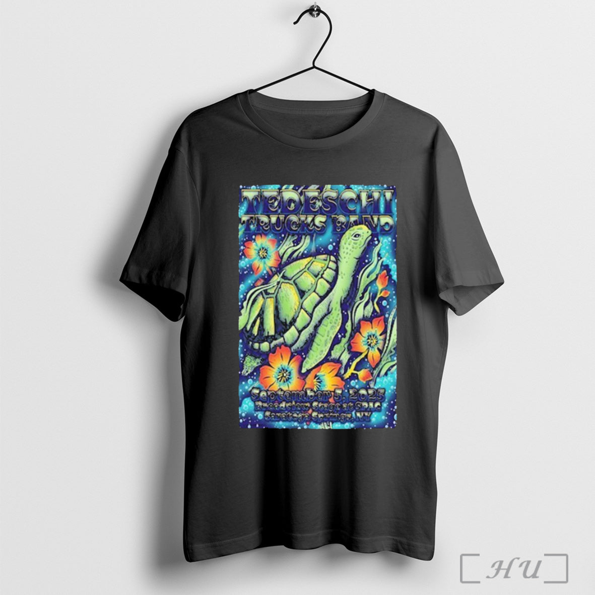 Officials Tedeschi Trucks Band Broadview Stage At Spac Saratoga Springs Ny Tour 2025 Turtle - T-Shirt, Sweatshirt, Hoodie
