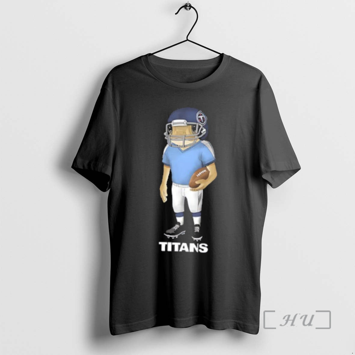 Officials Tennessee Titans X Bad Bunny Concho Logo 2 Sided - T-Shirt, Sweatshirt, Hoodie