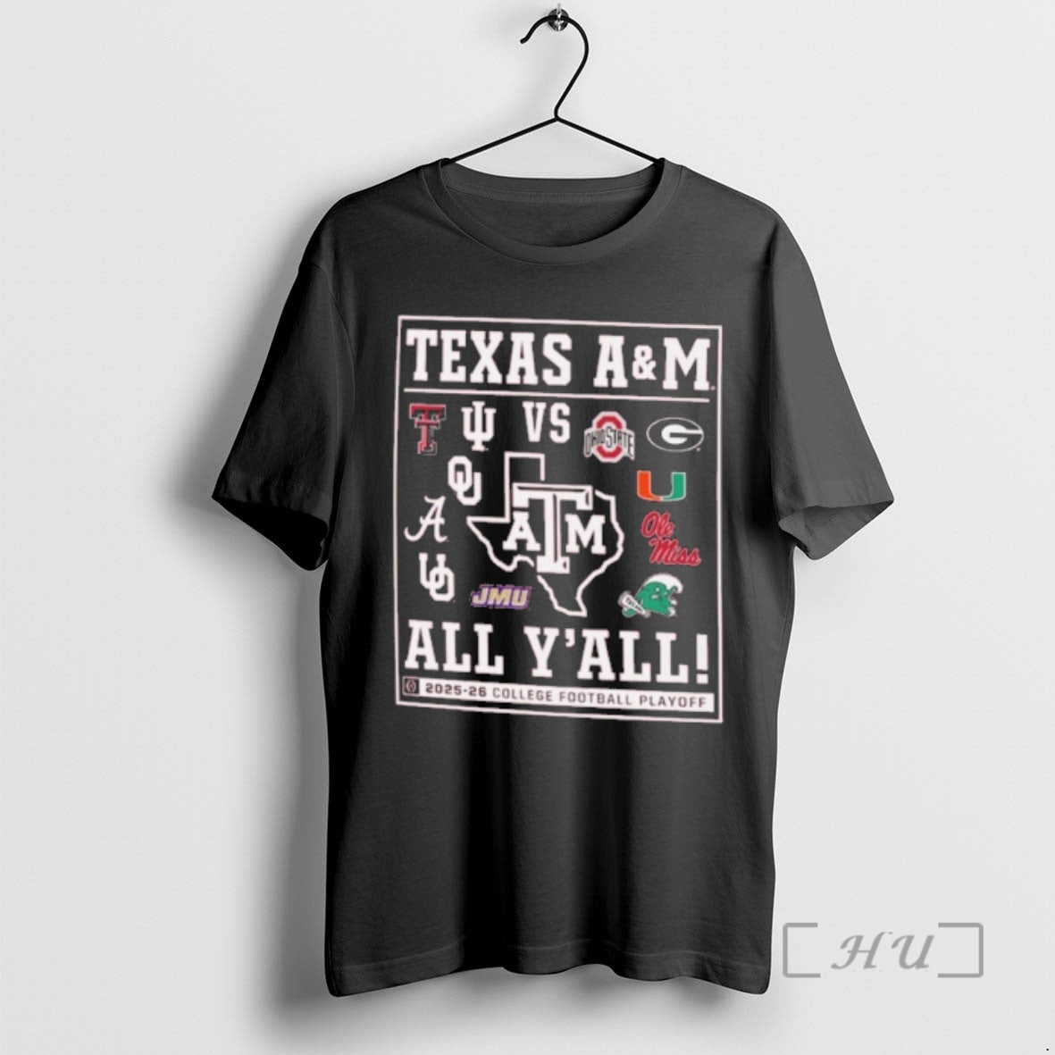 Officials Texas Am Aggies Cfp Tamu Vs All Yall - T-Shirt, Sweatshirt, Hoodie