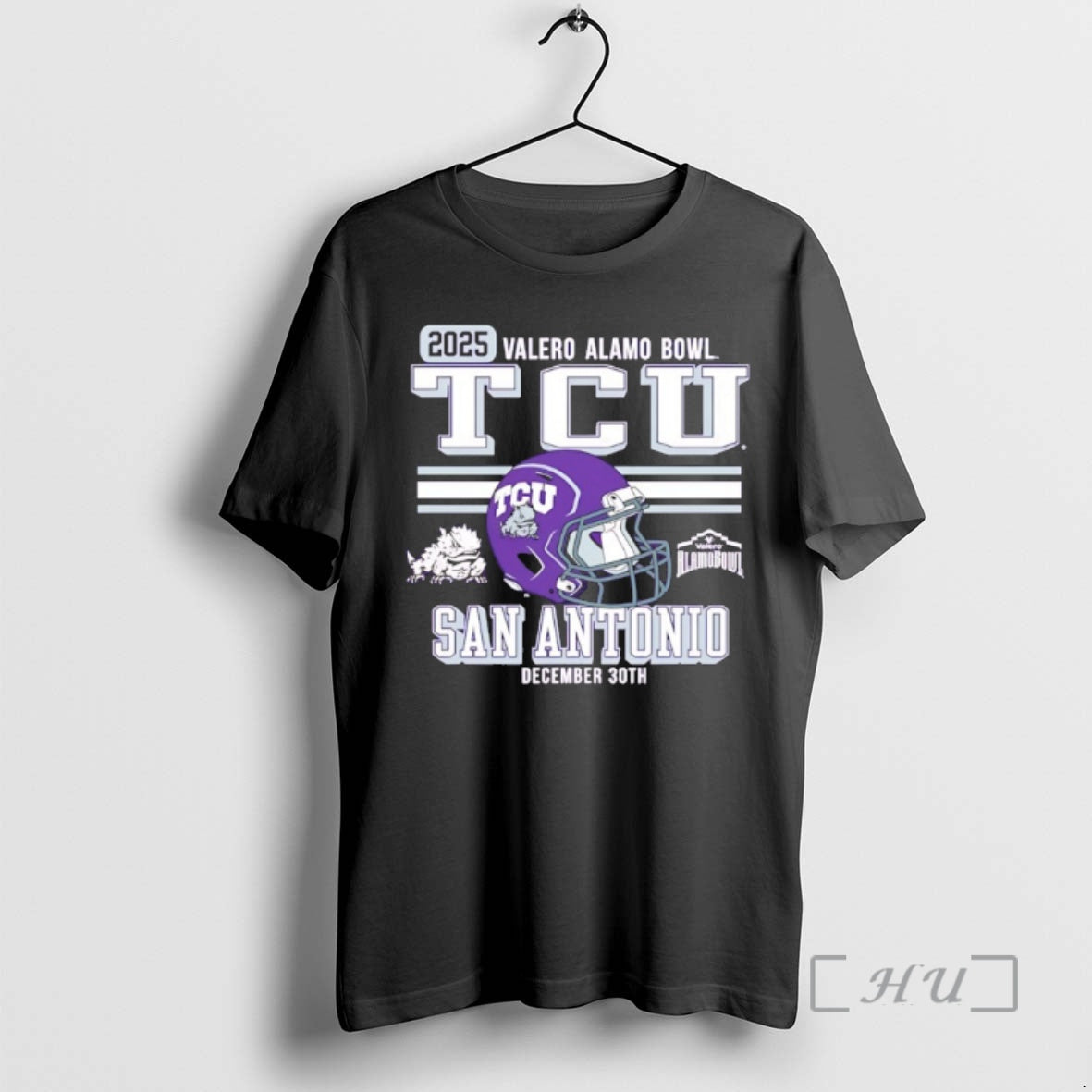 Officials Texas Christian Horned Frogs Football 2025 Alamo Bowl Bound - T-Shirt, Sweatshirt, Hoodie