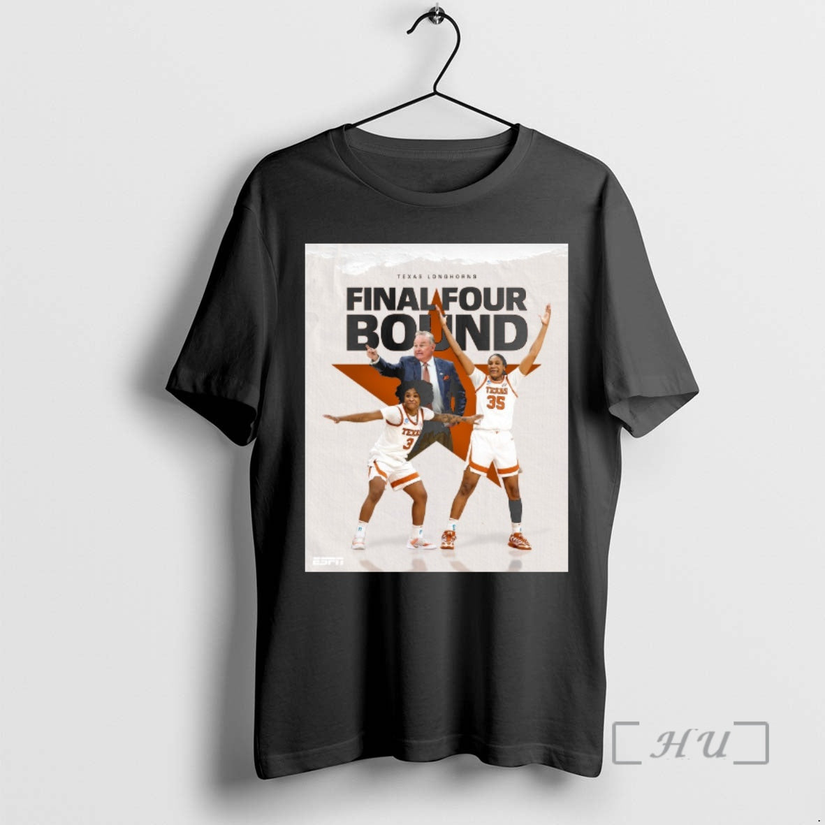 Officials Texas Longhorns Final Four Bound Hook Em And Book Em 2026 Premium T Shirts Unisex T-shirt, Sweatshirt, Hoodie, Long Sleeve Tee - T-Shirt, Sweatshirt, Hoodie