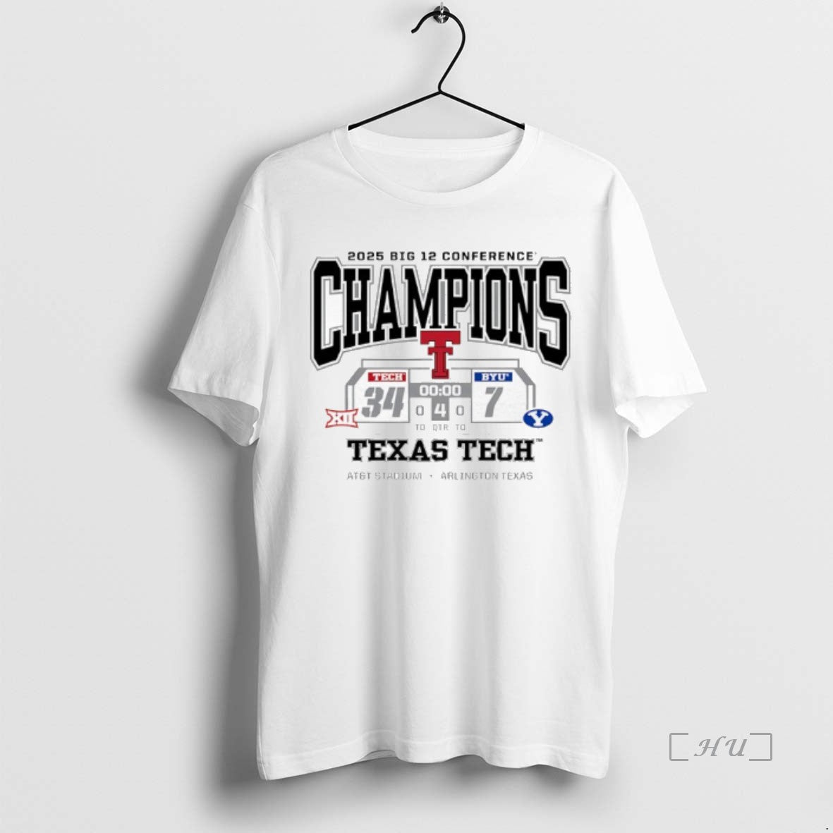 Officials Texas Tech Red Raiders Beat Byu Cougars Big 12 Conference Champions 2025 Premium - T-Shirt, Sweatshirt, Hoodie