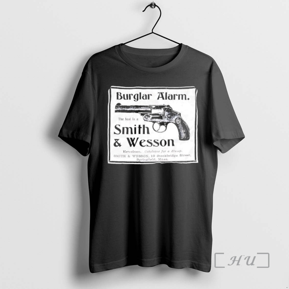 Officials Th Best Is A Smith And Wesson Burglar Alarm Firearm Grunge Premium T Shirts - T-Shirt, Sweatshirt, Hoodie