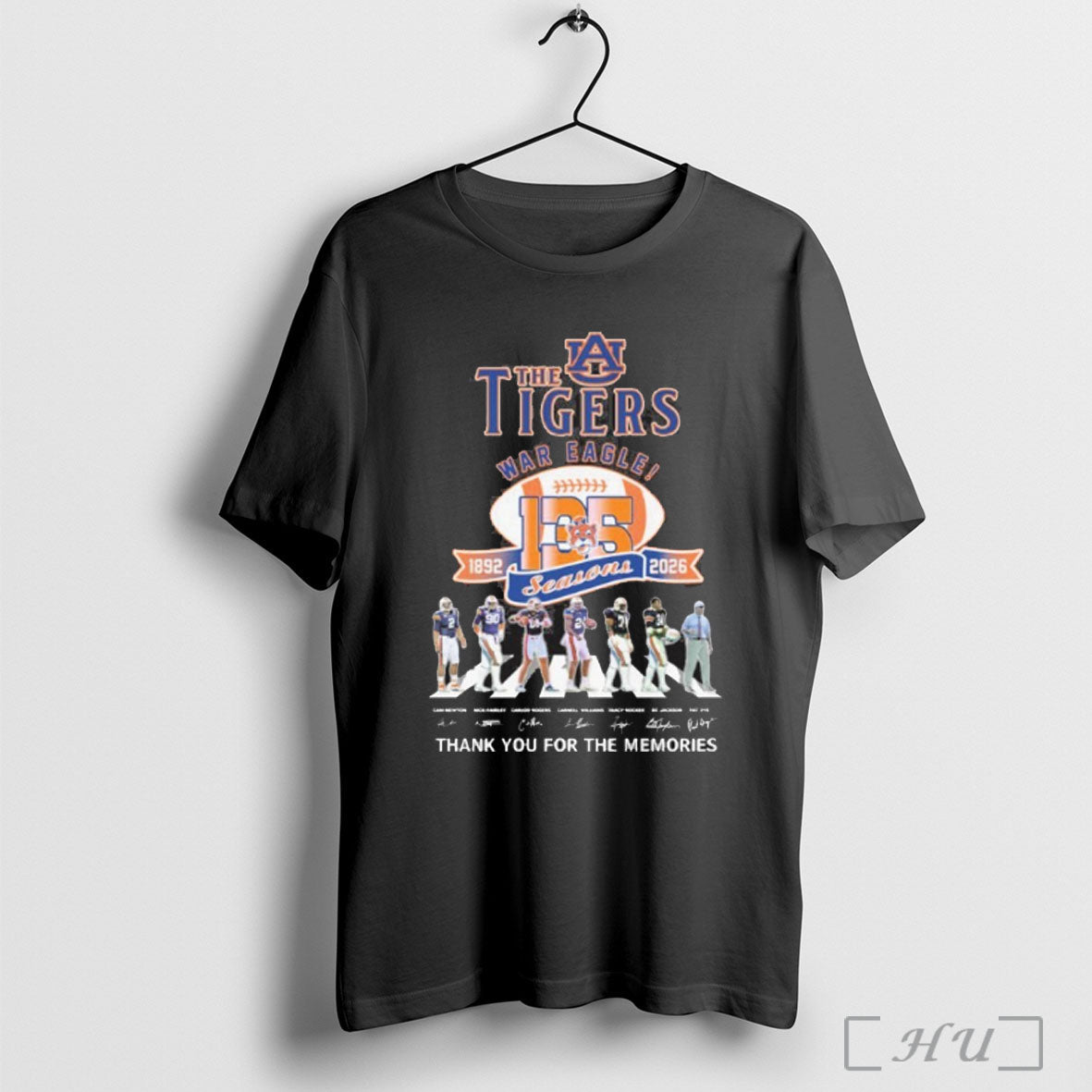 Officials The Auburn Tigers Abbey Road War Eagle 135 Seasons T Shirt Unisex T-shirt, Sweatshirt, Hoodie, Long Sleeve Tee - T-Shirt, Sweatshirt, Hoodie