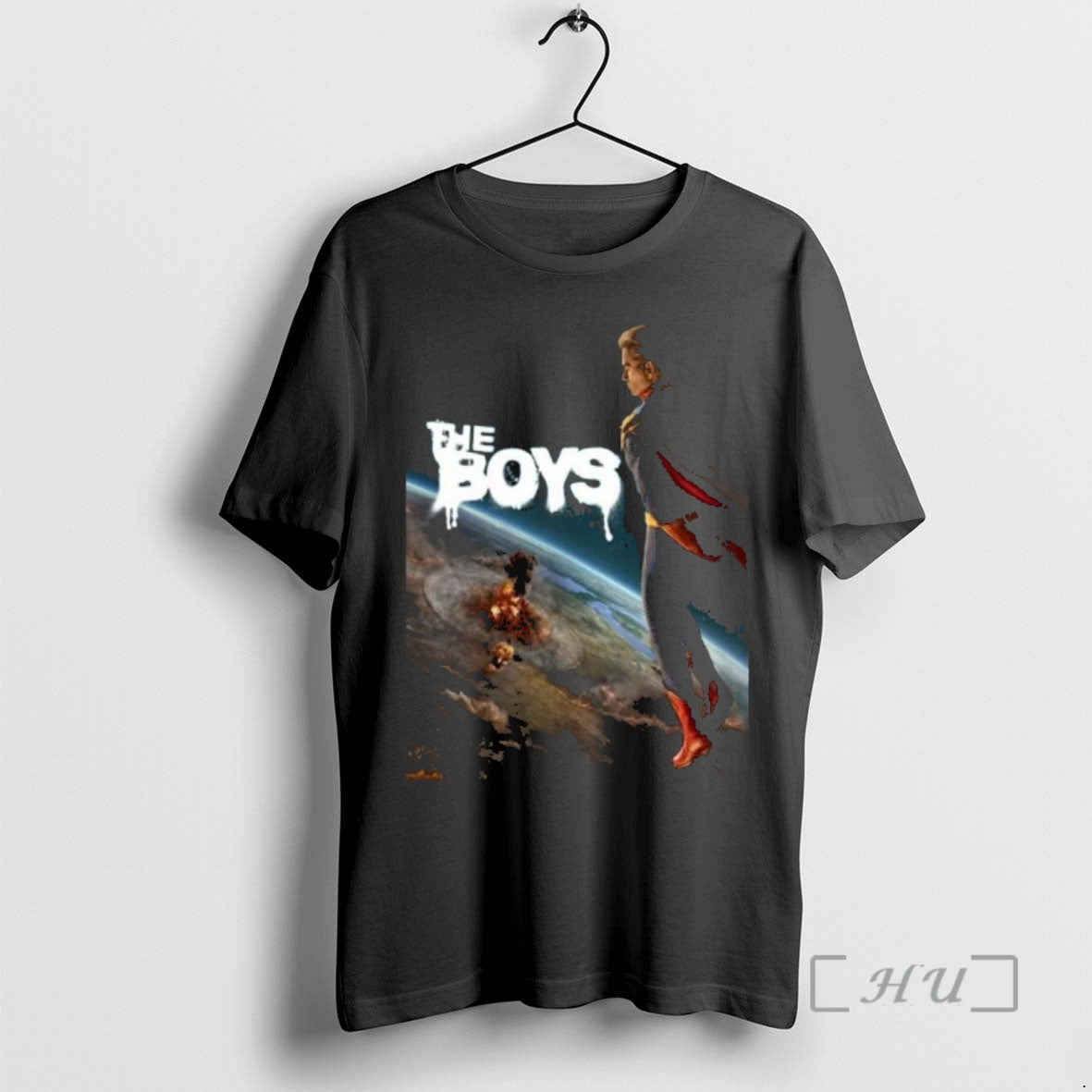 Officials The Boys Season 5 Homelander Watching The World Destroyed Unisex T-shirt, Sweatshirt, Hoodie, Long Sleeve Tee - T-Shirt, Sweatshirt, Hoodie