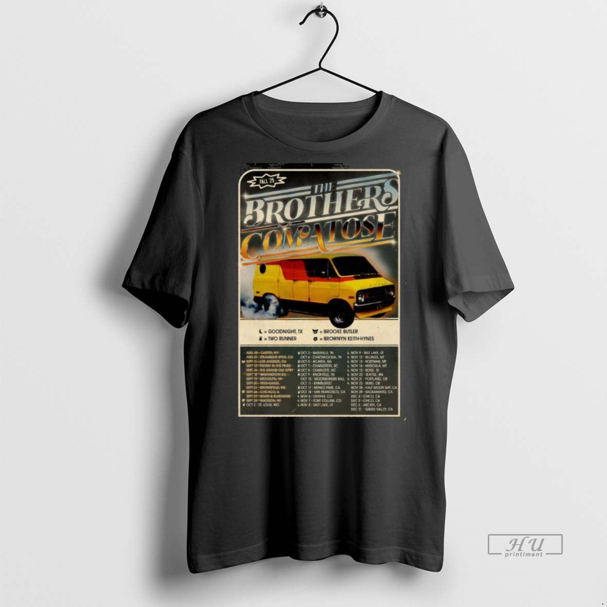 Officials The Brothers Comatose Fall 2025 Tour Shirt Sweater Unisex T-shirt, Sweatshirt, Hoodie, Long Sleeve Tee - T-Shirt, Sweatshirt, Hoodie