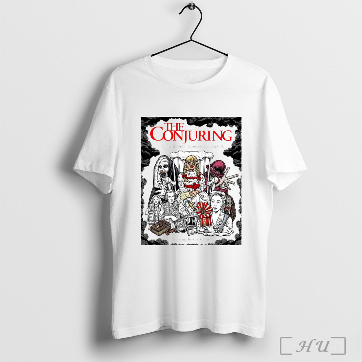 Officials The Conjuring The Official Conjuring Universe Coloring Book Illustrated By Alan Robert Poster - T-Shirt, Sweatshirt, Hoodie
