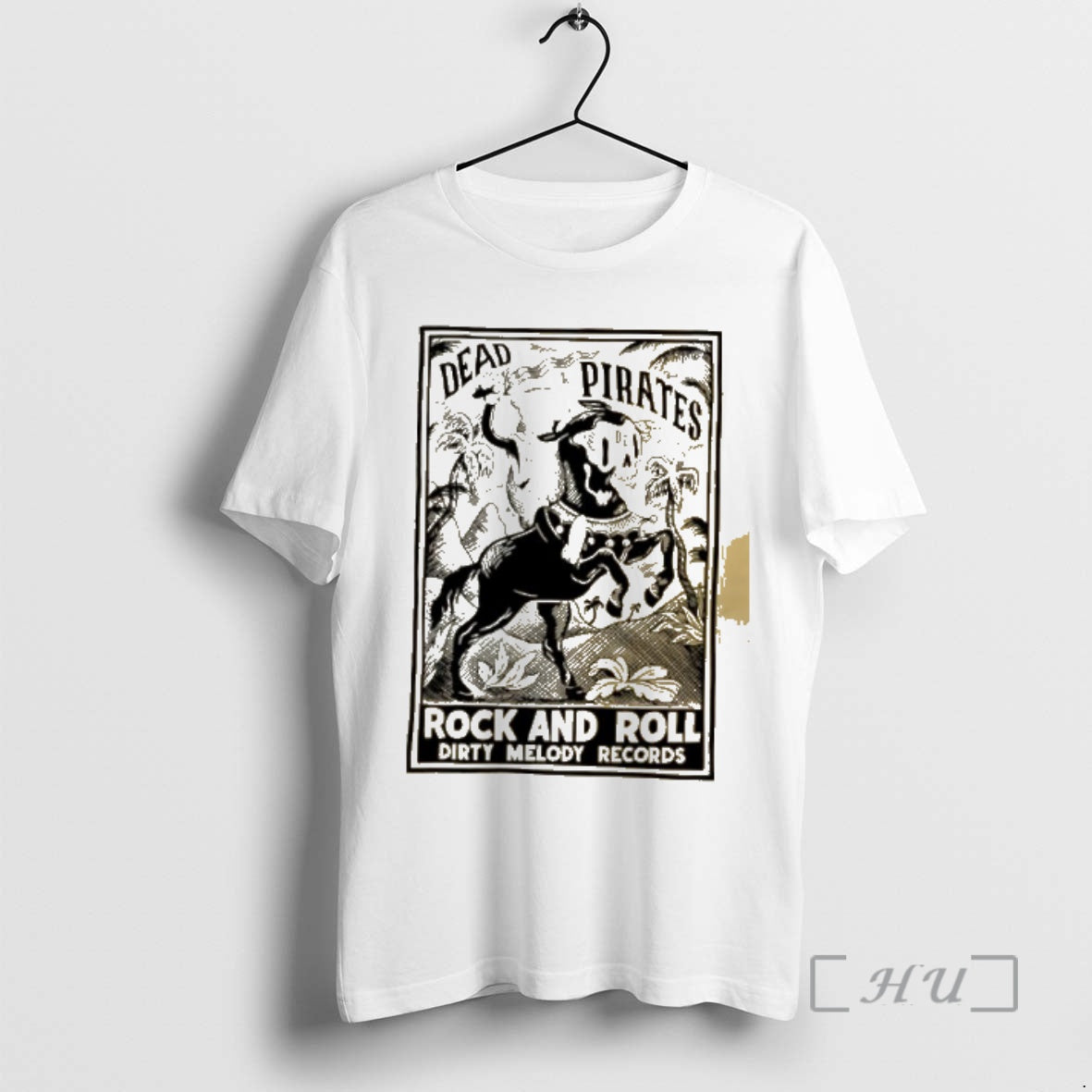 Officials The Dead Pirates Rock And Roll Dirty Melody Records Unisex T-shirt, Sweatshirt, Hoodie, Long Sleeve Tee - T-Shirt, Sweatshirt, Hoodie