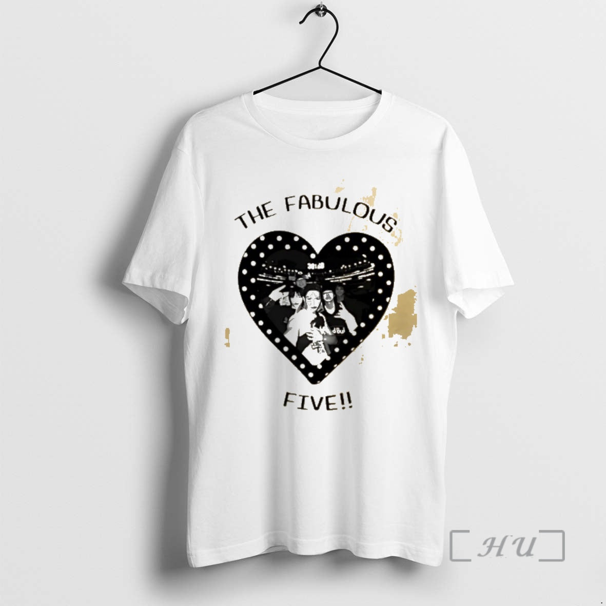 Officials The Fabulous Five Heart Team Unisex T-shirt, Sweatshirt, Hoodie, Long Sleeve Tee - T-Shirt, Sweatshirt, Hoodie