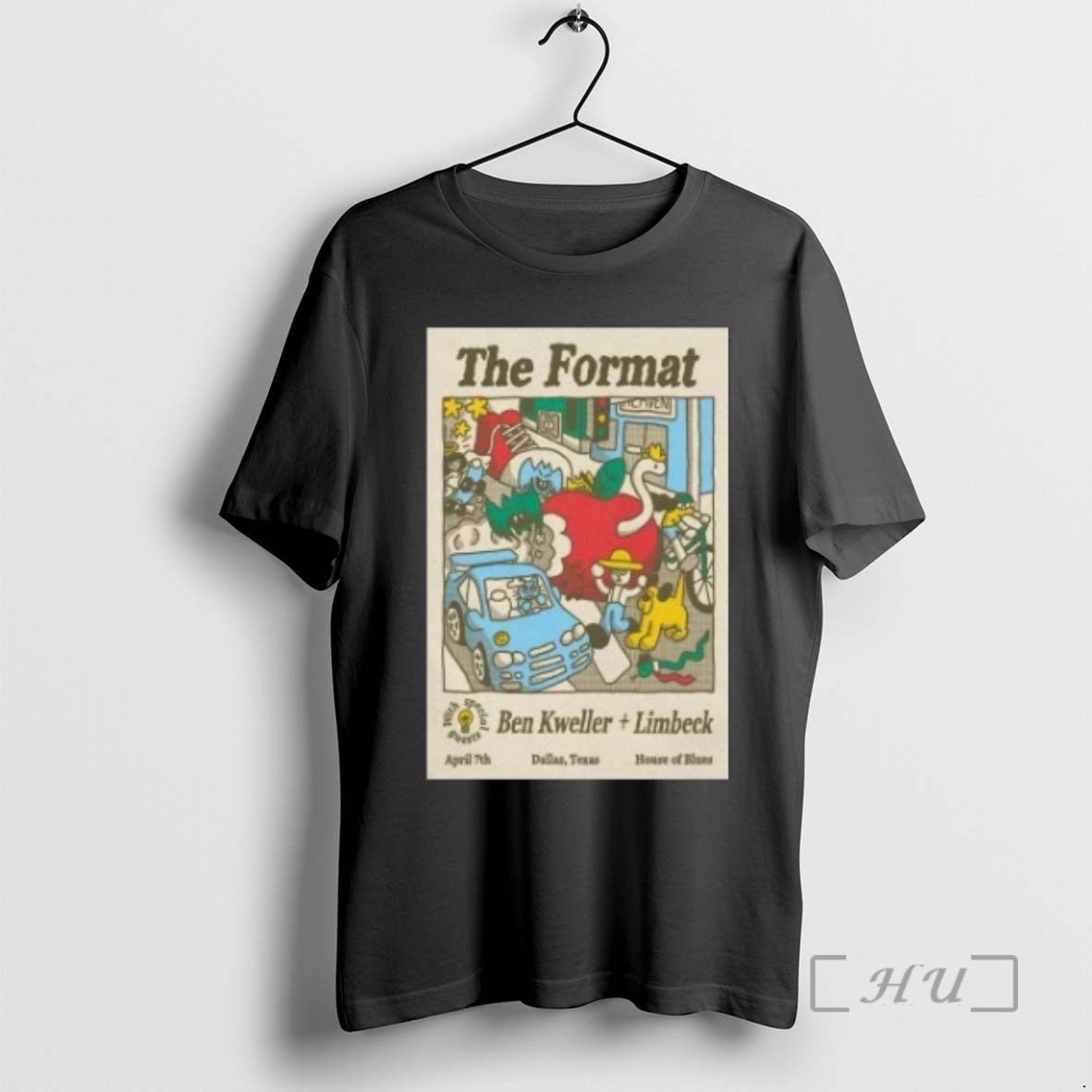 Officials The Format House Of Blues In Dallas Tx Apr 7 2026 Premium T Shirts Unisex T-shirt, Sweatshirt, Hoodie, Long Sleeve Tee - T-Shirt, Sweatshirt, Hoodie