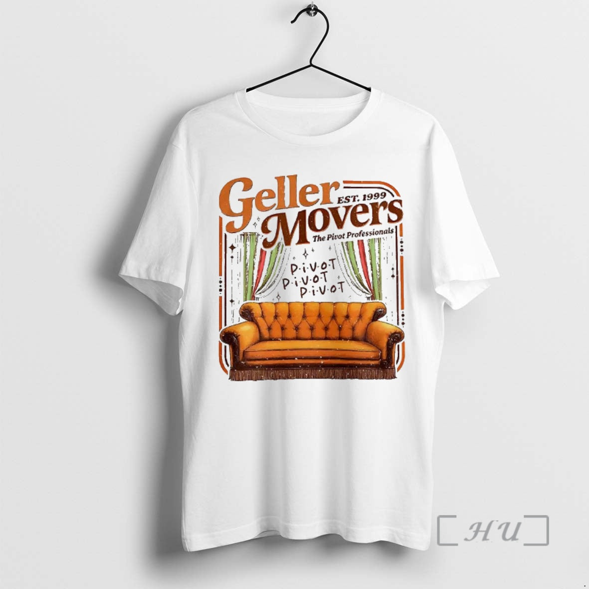 Officials The Friends The Pivot Geller Movers Est 1999 Sofa - T-Shirt, Sweatshirt, Hoodie