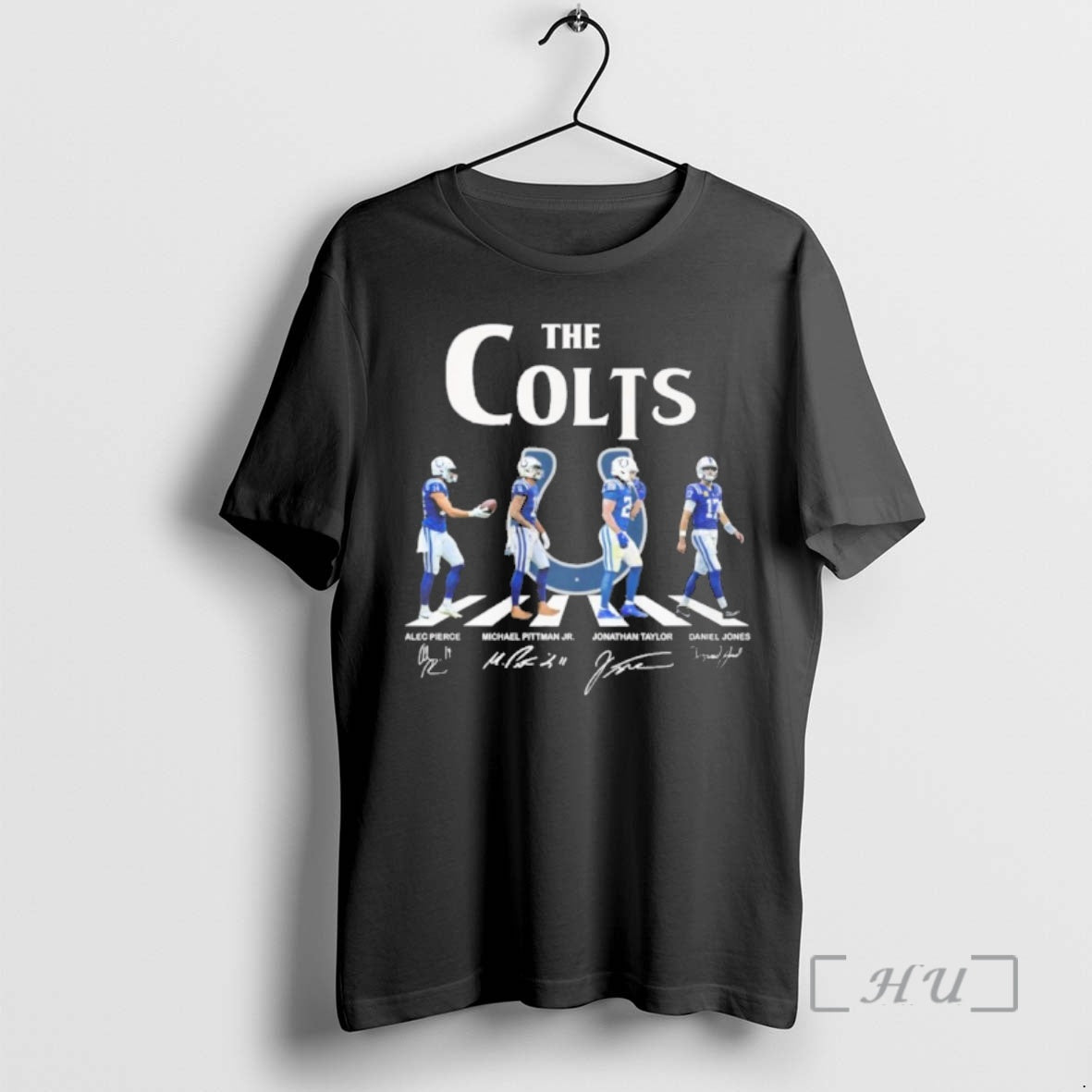 Officials The Indianapolis Colts Abbey Road Pierce Pittman Jr Taylor And Jones Premium T Shirts - T-Shirt, Sweatshirt, Hoodie