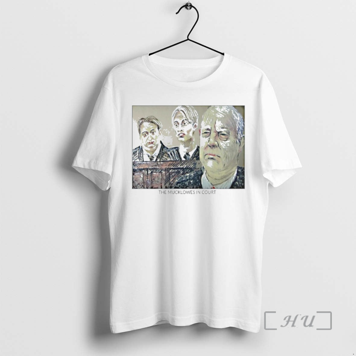 Officials The Mucklowes In Court Sketch - T-Shirt, Sweatshirt, Hoodie
