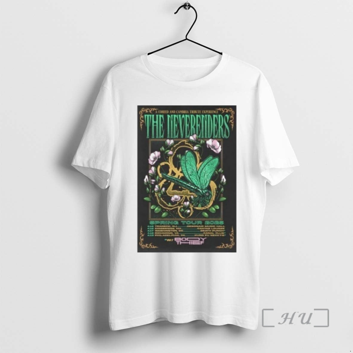 Officials The Neverenders Spring Tour 2026 Unisex T-shirt, Sweatshirt, Hoodie, Long Sleeve Tee - T-Shirt, Sweatshirt, Hoodie