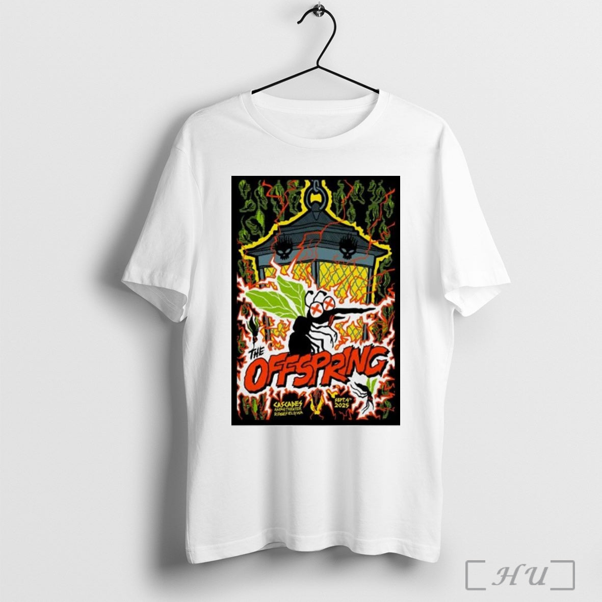 Officials The Offspring At Cascades Amphitheater In Ridgefield Wa On Sept 4 2025 Poster Unisex T-shirt, Sweatshirt, Hoodie, Long Sleeve Tee - T-Shirt, Sweatshirt, Hoodie