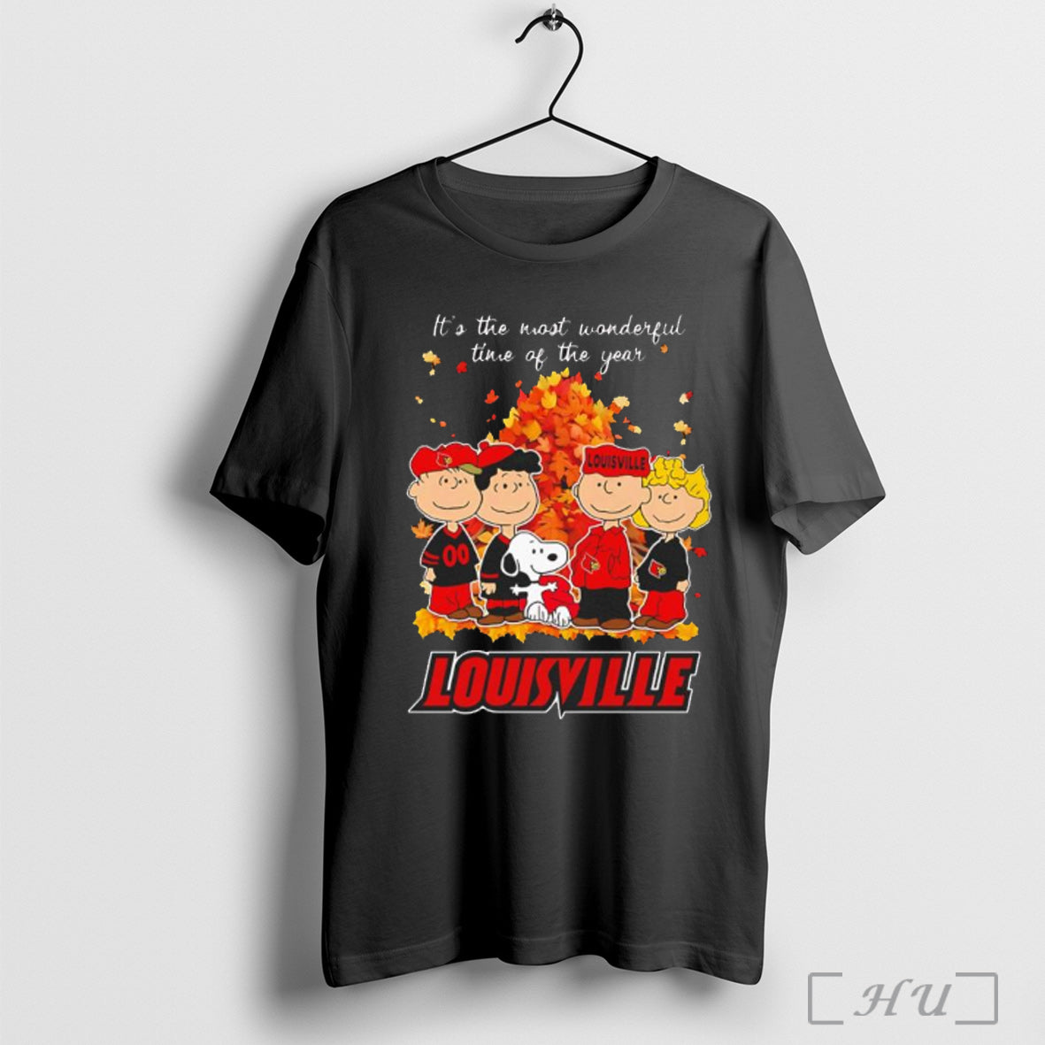Officials The Peanuts Character Louisville Its The Most Wonderful Time Of The Year Unisex T-shirt, Sweatshirt, Hoodie, Long Sleeve Tee - T-Shirt, Sweatshirt, Hoodie