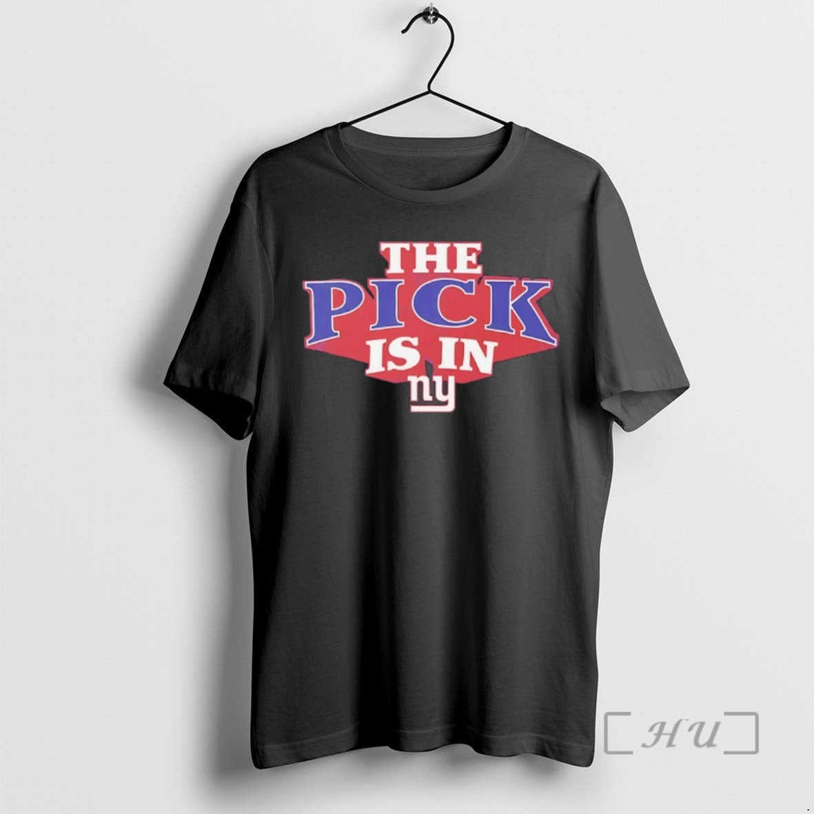 Officials The Pick Is In New York Giants 2026 Unisex T-shirt, Sweatshirt, Hoodie, Long Sleeve Tee - T-Shirt, Sweatshirt, Hoodie