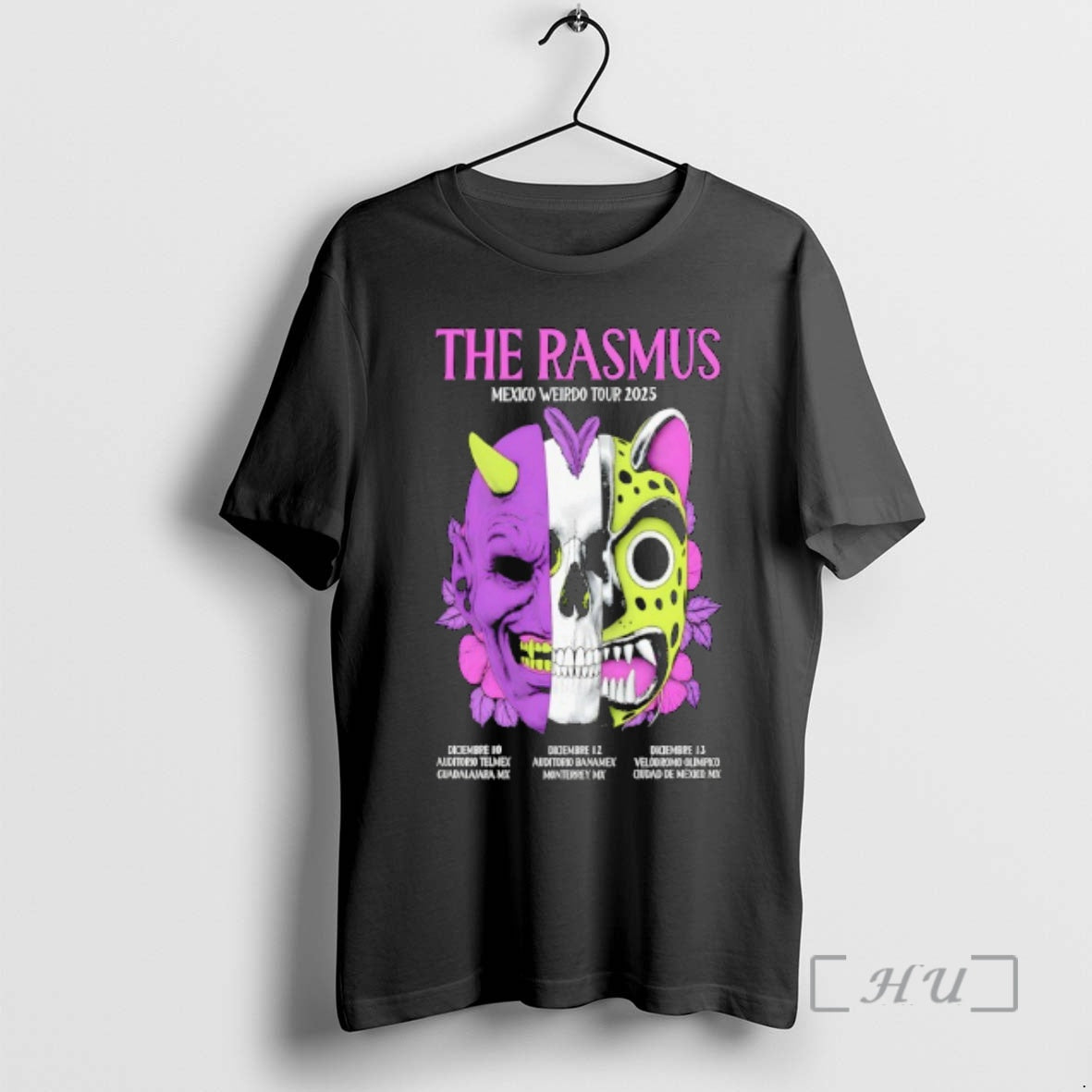 Officials The Rasmus Mexico Tour December 2025 - T-Shirt, Sweatshirt, Hoodie