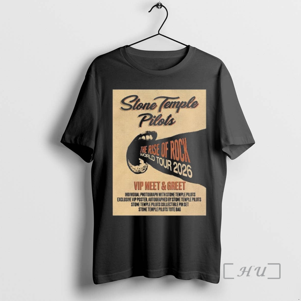 Officials The Rise Of Rock World Tour 2026 Unisex T-shirt, Sweatshirt, Hoodie, Long Sleeve Tee - T-Shirt, Sweatshirt, Hoodie