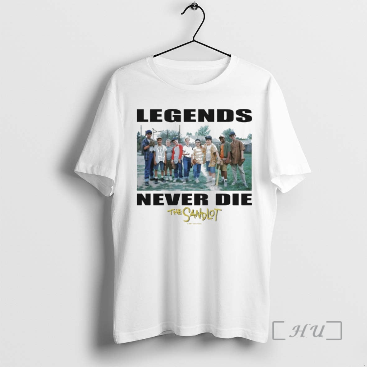 Officials The Sandlot Legends Never Die Photo Unisex T-shirt, Sweatshirt, Hoodie, Long Sleeve Tee - T-Shirt, Sweatshirt, Hoodie