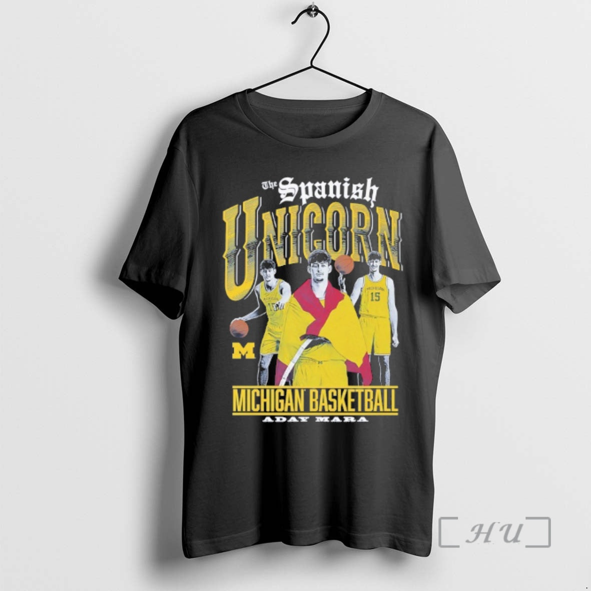Officials The Spanish Unicorn Aday Mara Michigan Wolverines Basketball Unisex T-shirt, Sweatshirt, Hoodie, Long Sleeve Tee - T-Shirt, Sweatshirt, Hoodie
