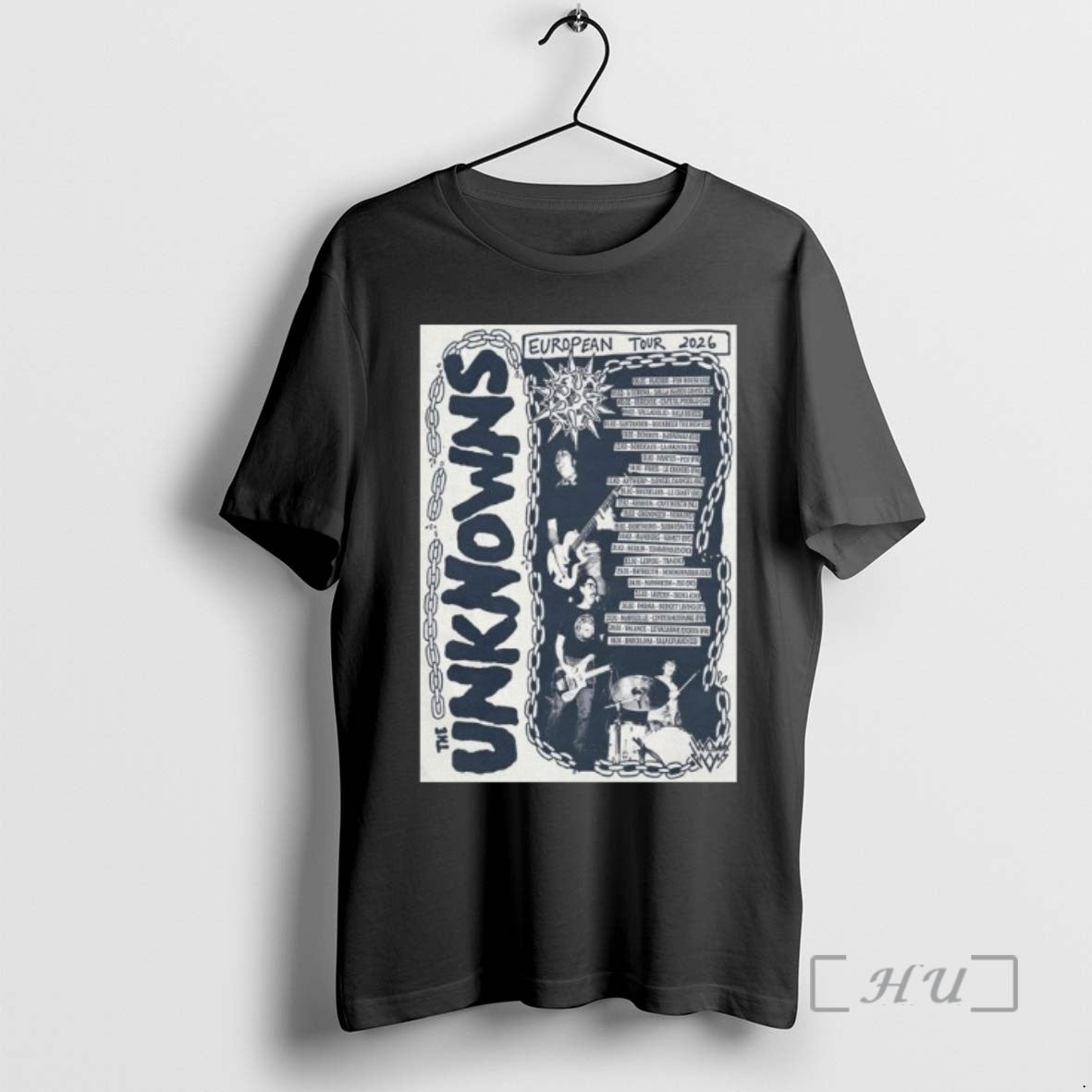 Officials The Unknowns Eu Tour 2026 - T-Shirt, Sweatshirt, Hoodie