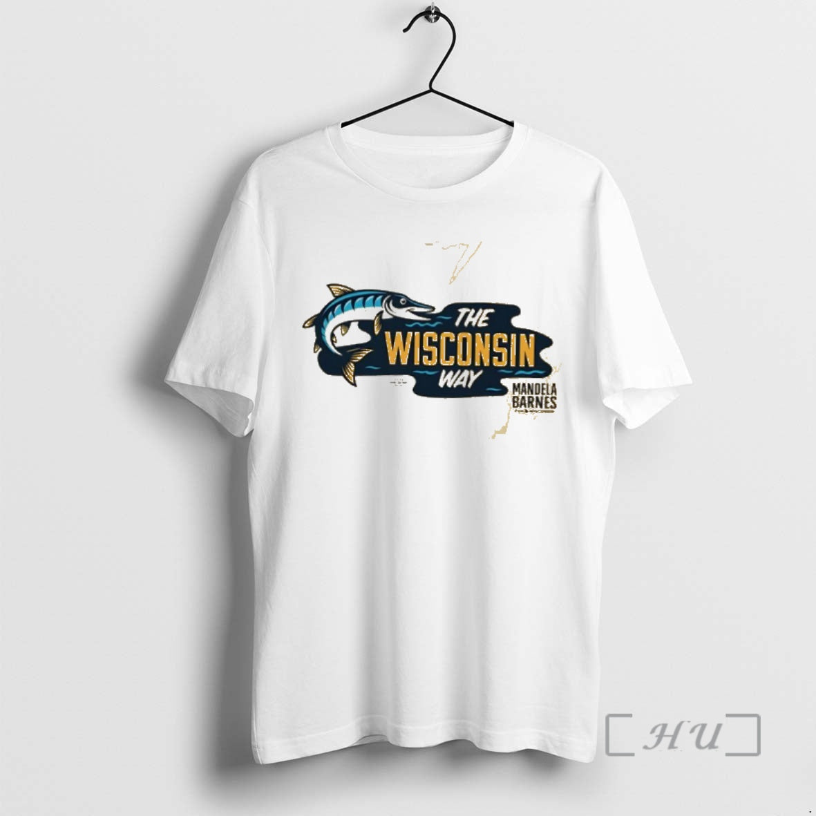 Officials The Wisconsin Way Mandela Barnes Fish Unisex T-shirt, Sweatshirt, Hoodie, Long Sleeve Tee - T-Shirt, Sweatshirt, Hoodie