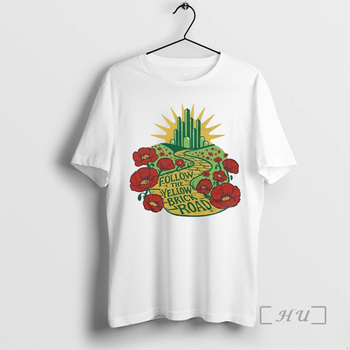 Officials The Wizard Of Oz Follow The Yellow Brick Road Emerald City Premium T Shirts - T-Shirt, Sweatshirt, Hoodie