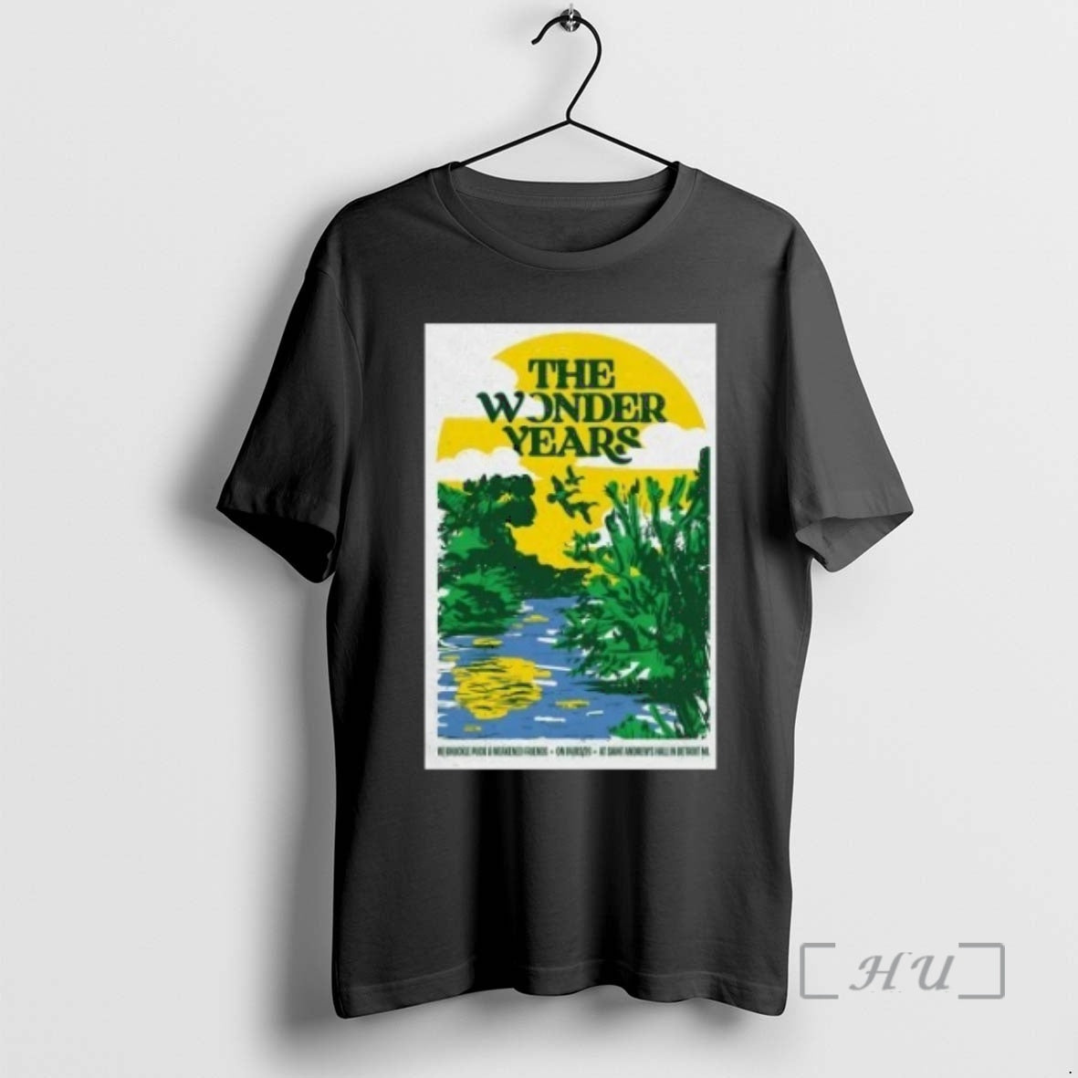 Officials The Wonder Years Detroit Mi On Tour Apr 3 2026 Premium T Shirts Sweater Unisex T-shirt, Sweatshirt, Hoodie, Long Sleeve Tee - T-Shirt, Sweatshirt, Hoodie