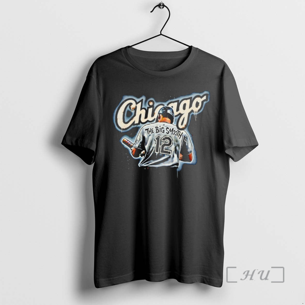 Officials The Big Smooth 12 Chicago White Sox Baseball Player Unisex T-shirt, Sweatshirt, Hoodie, Long Sleeve Tee - T-Shirt, Sweatshirt, Hoodie