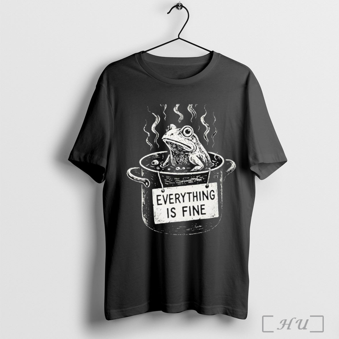 Officials The Boiling Frog Everything Is Fine T Shirt Unisex T-shirt, Sweatshirt, Hoodie, Long Sleeve Tee - T-Shirt, Sweatshirt, Hoodie