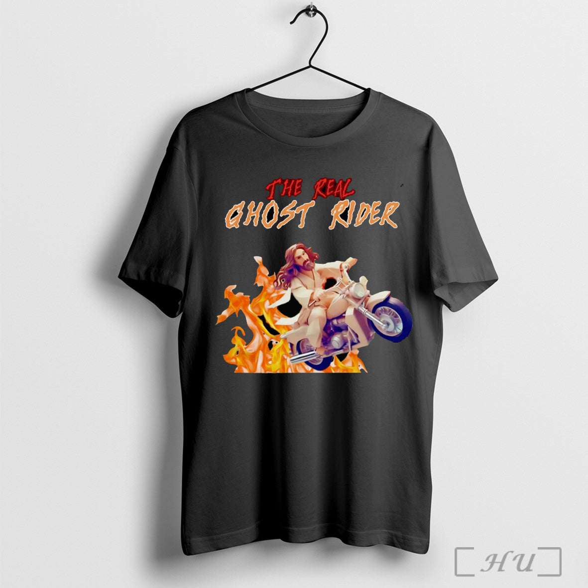 Officials The Real Ghost Rider Jesus T Shirt Unisex T-shirt, Sweatshirt, Hoodie, Long Sleeve Tee - T-Shirt, Sweatshirt, Hoodie