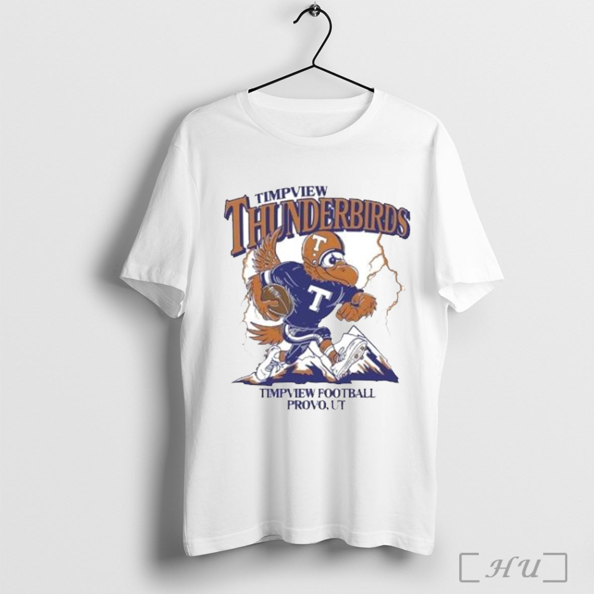 Officials Timpview Thunderbirds Football Provo Mascot Lightning Ornament T Shirt Unisex T-shirt, Sweatshirt, Hoodie, Long Sleeve Tee - T-Shirt, Sweatshirt, Hoodie