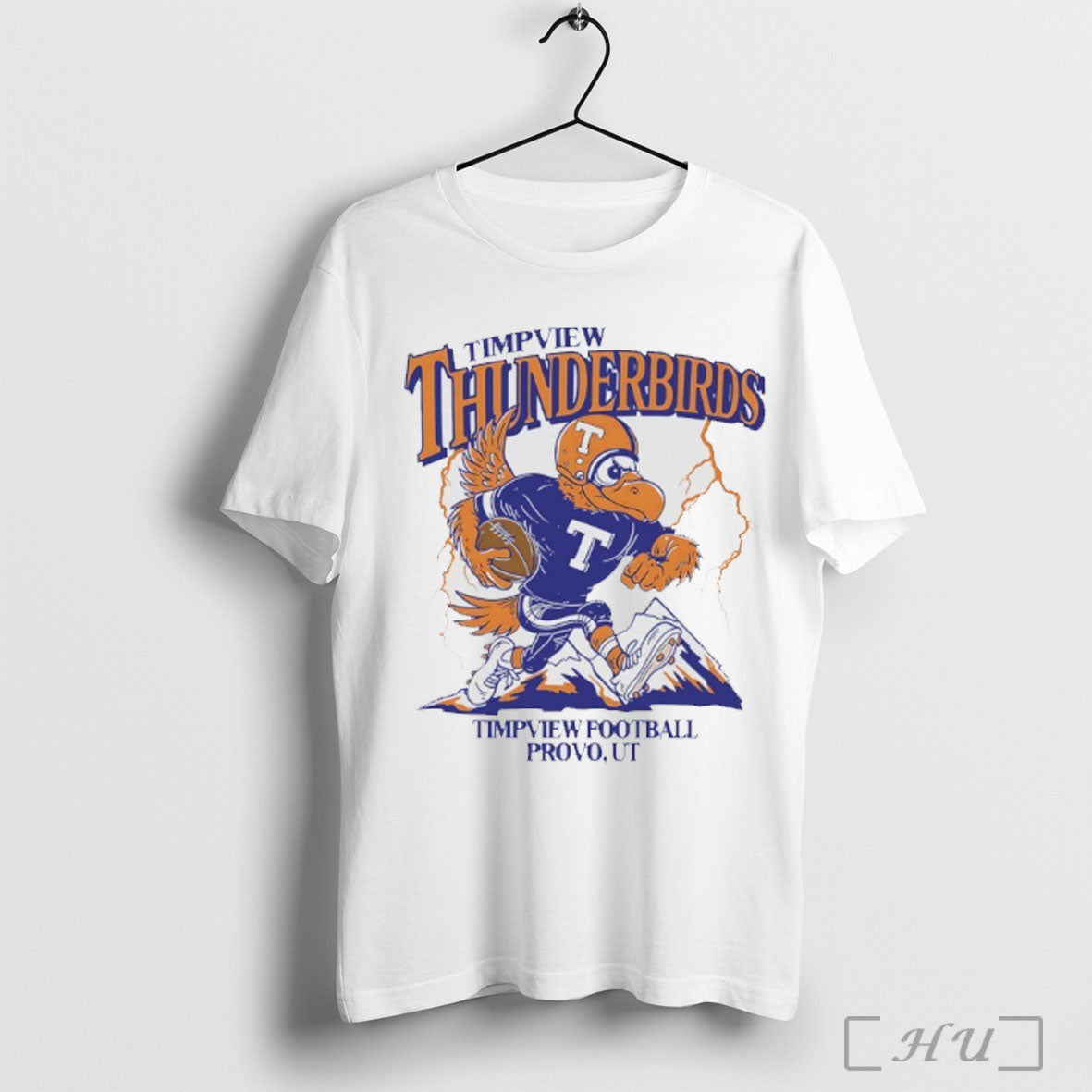 Officials Timpview Thunderbirds Football Provo Mascot Lightning T Shirt Unisex T-shirt, Sweatshirt, Hoodie, Long Sleeve Tee - T-Shirt, Sweatshirt, Hoodie