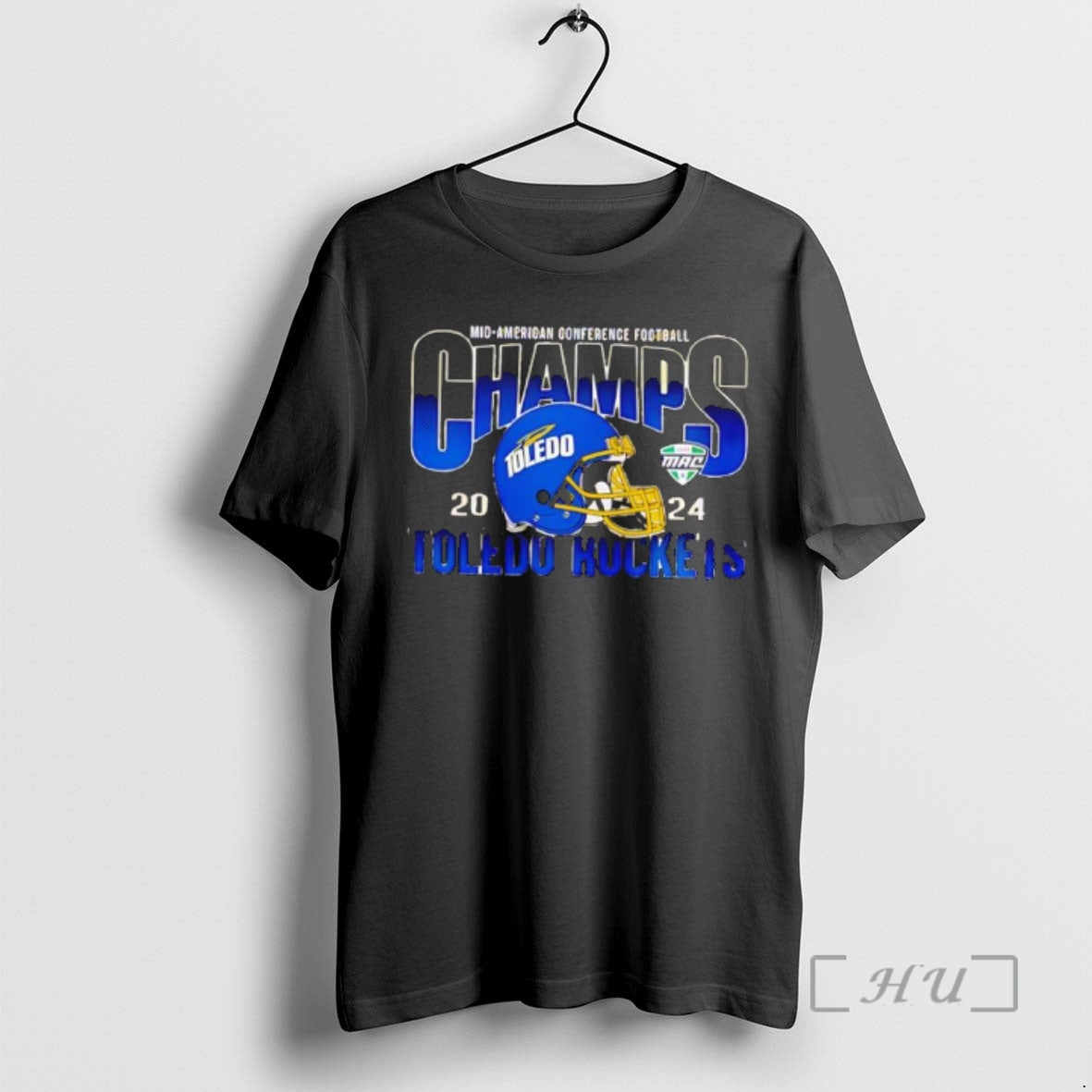 Officials Toledo Rockets Football Helmet 2024 Gameabove Sports Bowl Champions - T-Shirt, Sweatshirt, Hoodie