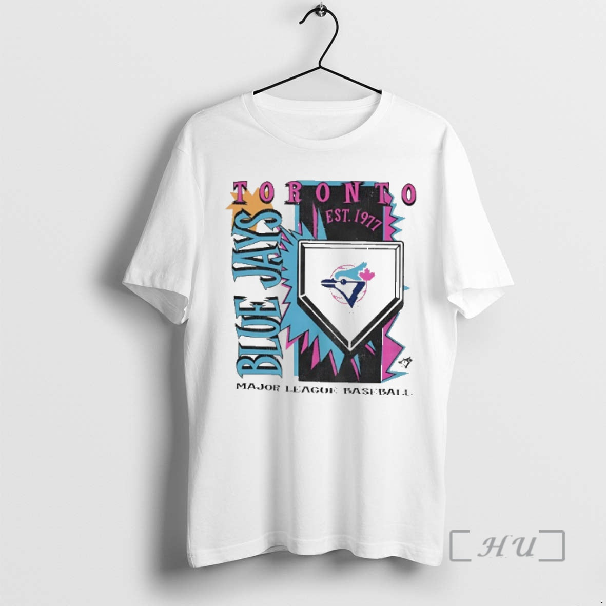 Officials Toronto Blue Jays 1977 Mlb Cooperstown Neon Field Shock Unisex T-shirt, Sweatshirt, Hoodie, Long Sleeve Tee - T-Shirt, Sweatshirt, Hoodie