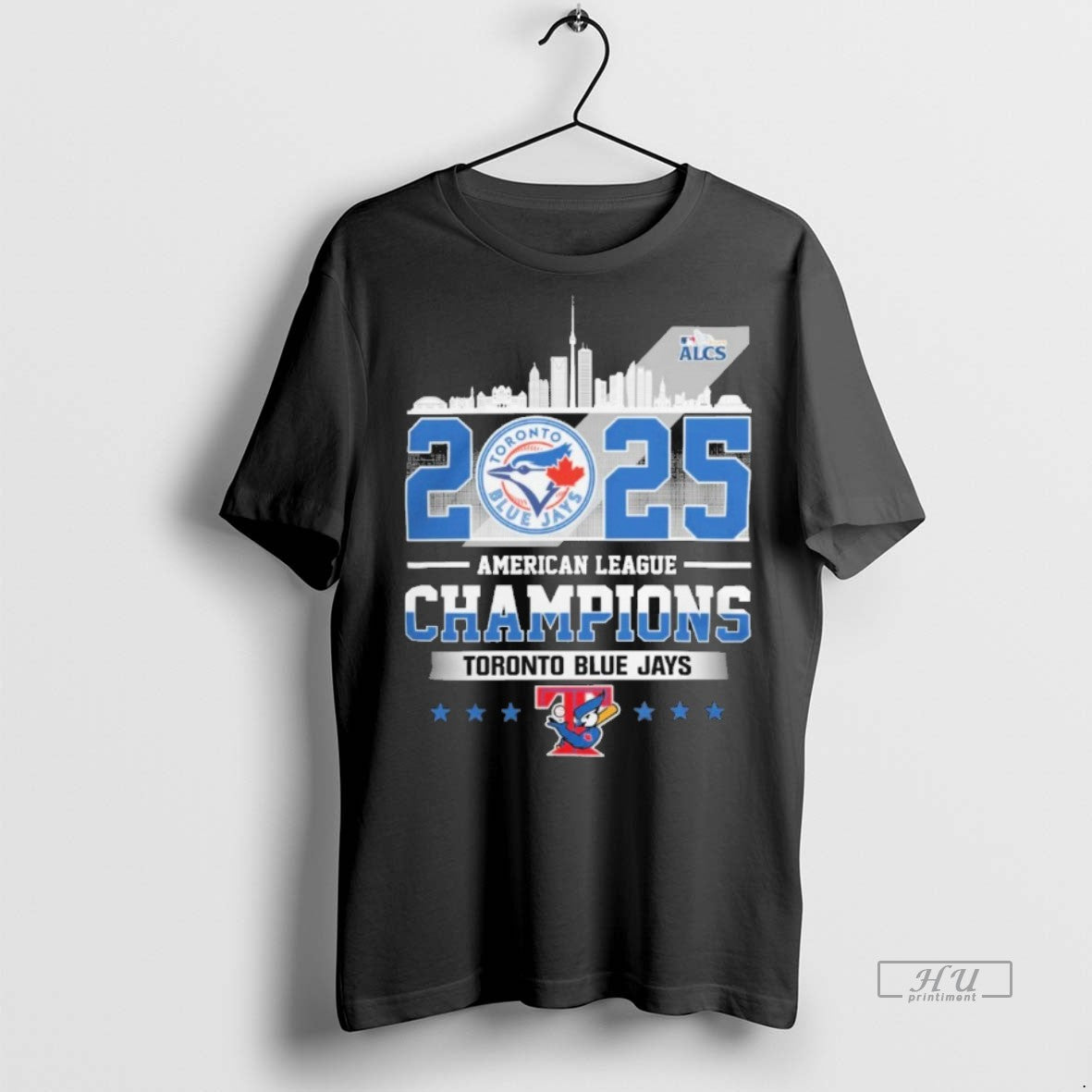 Officials Toronto Blue Jays 2025 American League Champions Skyline Shirt Sweater Unisex T-shirt, Sweatshirt, Hoodie, Long Sleeve Tee - T-Shirt, Sweatshirt, Hoodie