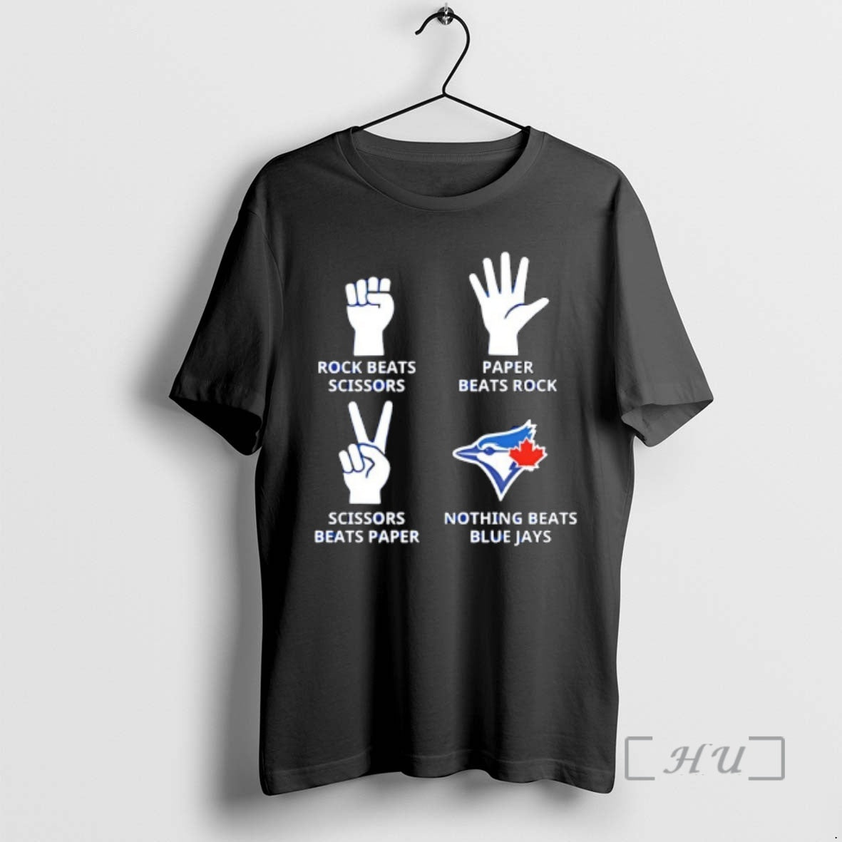 Officials Toronto Blue Jays Nothing Beats Rock Beats Scissors Paper Beats Rock Scissors Beats Paper - T-Shirt, Sweatshirt, Hoodie