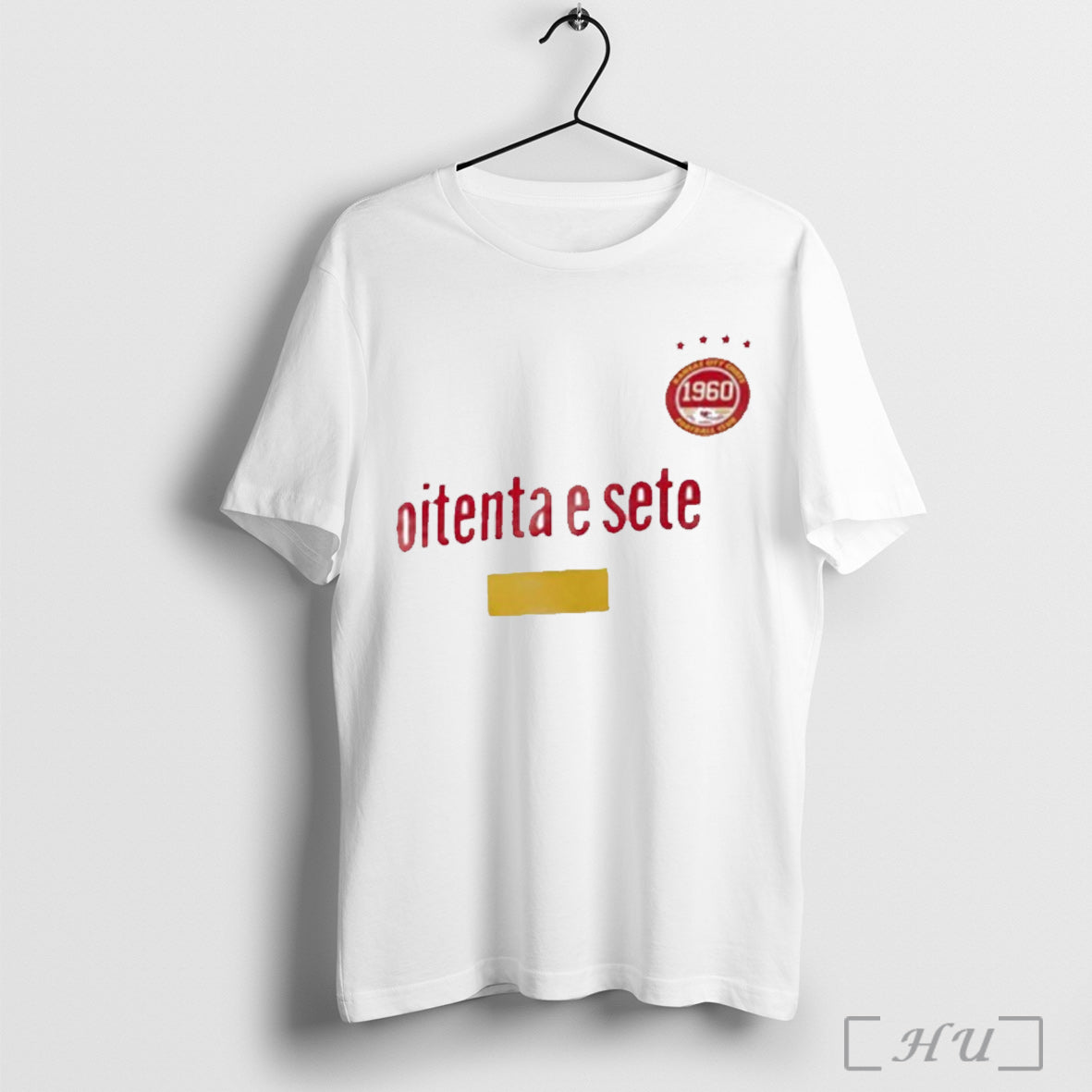 Officials Travis Kelce Kansas City Chiefs 1960 Football Club Oitenta E Sete Unisex T-shirt, Sweatshirt, Hoodie, Long Sleeve Tee - T-Shirt, Sweatshirt, Hoodie