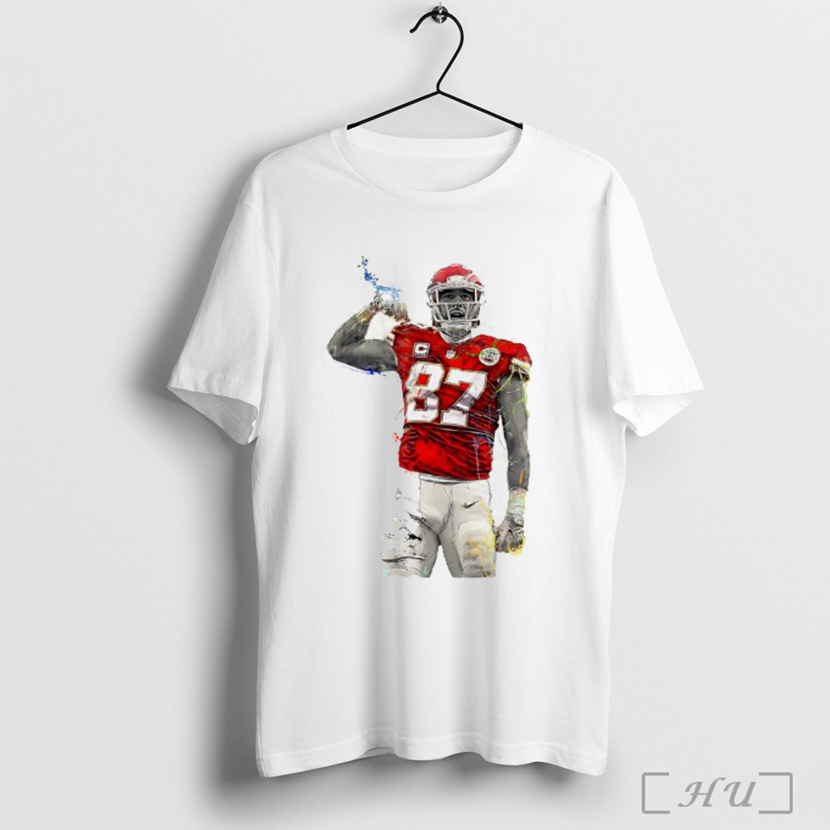 Officials Travis Kelce Kansas City Chiefs Football Number 87 Superstar Pose Graphic T Shirt - T-Shirt, Sweatshirt, Hoodie