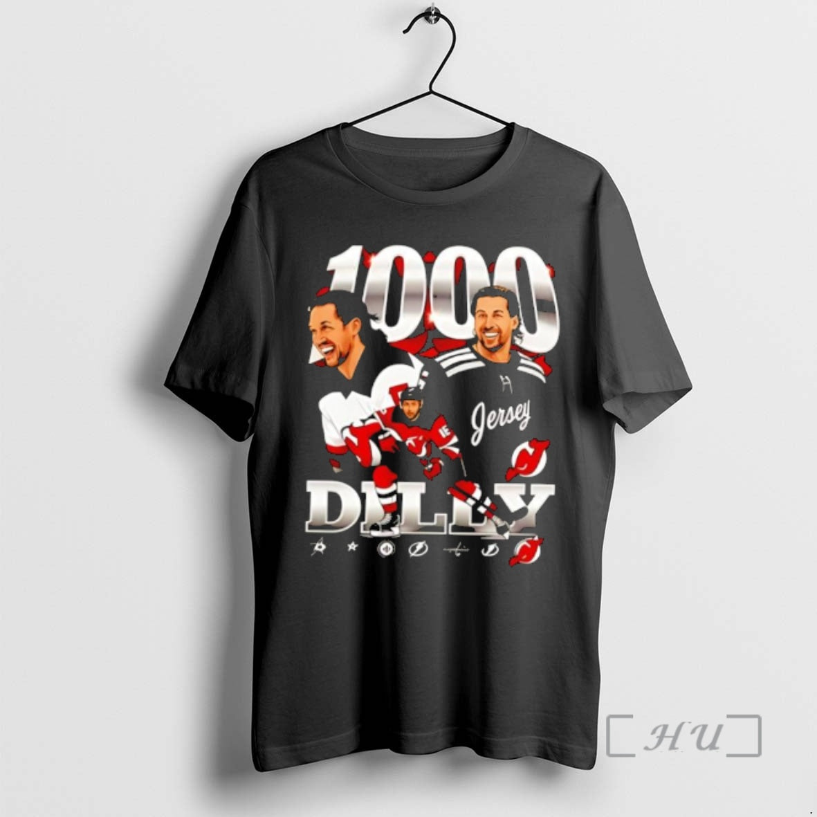 Officials Travis Zajac 1000 Games Graphic - T-Shirt, Sweatshirt, Hoodie