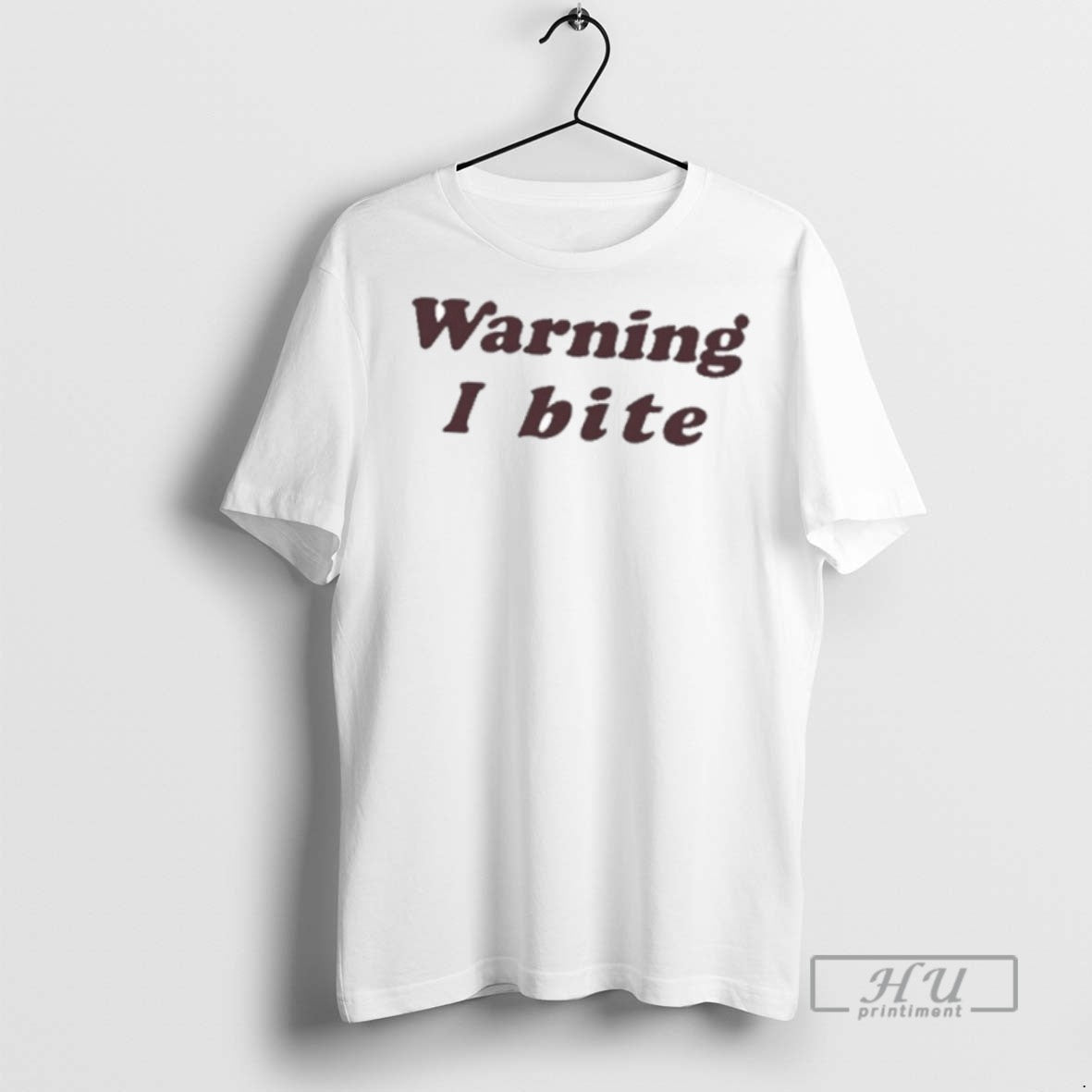 Officials Trending Brooklynnmilly Wearing Warning I Bite T Shirt Unisex T-shirt, Sweatshirt, Hoodie, Long Sleeve Tee - T-Shirt, Sweatshirt, Hoodie