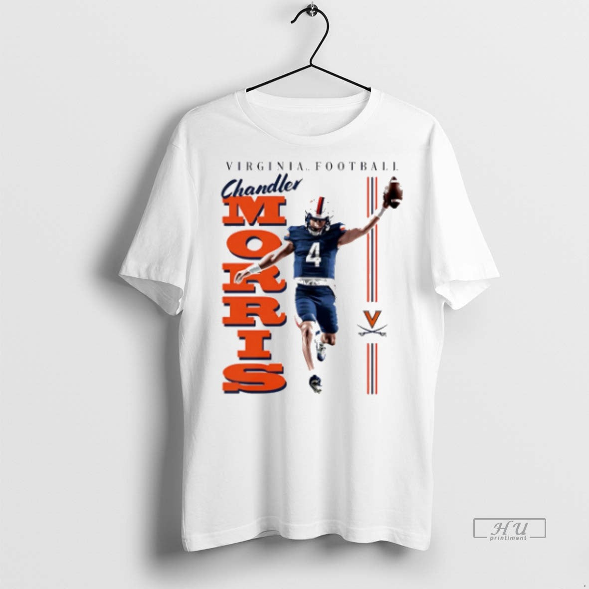 Officials Trending Chandler Morris Virginia Cavaliers Illustrated T Shirt Sweater Unisex T-shirt, Sweatshirt, Hoodie, Long Sleeve Tee - T-Shirt, Sweatshirt, Hoodie