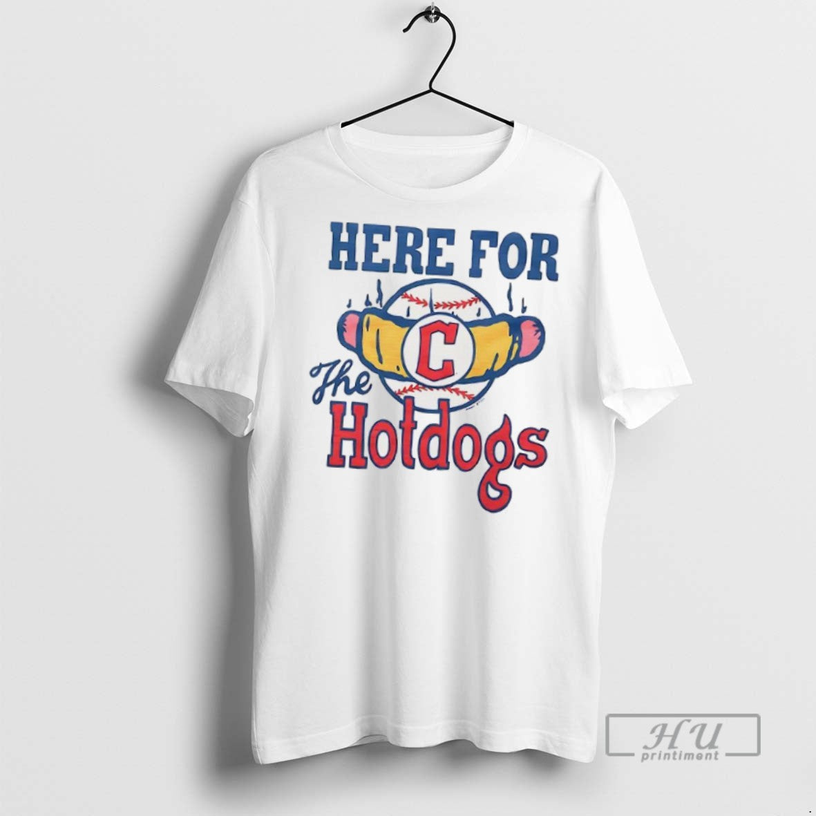 Officials Trending Cleveland Guardians Baseball Here For The Hotdogs T Shirt Unisex T-shirt, Sweatshirt, Hoodie, Long Sleeve Tee - T-Shirt, Sweatshirt, Hoodie